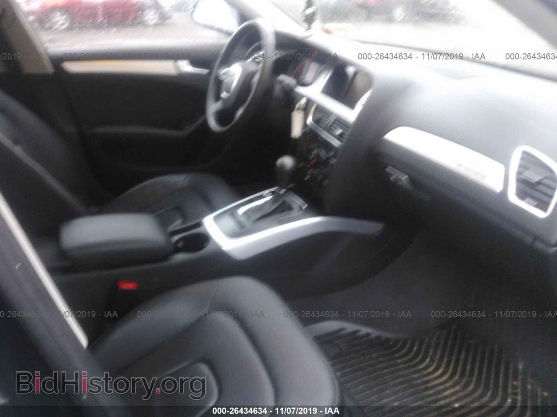 2012 AUDI A4 - VIN: WAUBFAFL6CA116846 - Photo 5