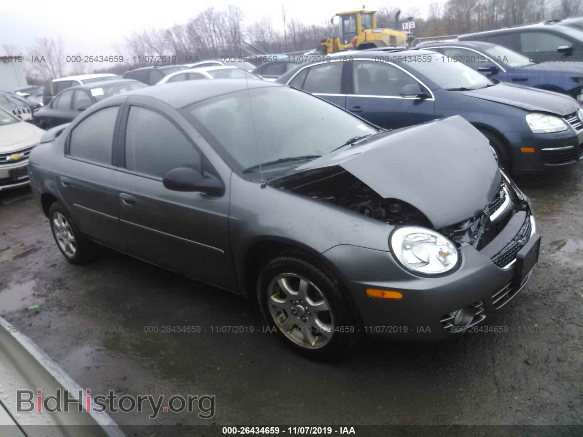 Photo 1B3ES56C35D257637 - DODGE NEON 2005