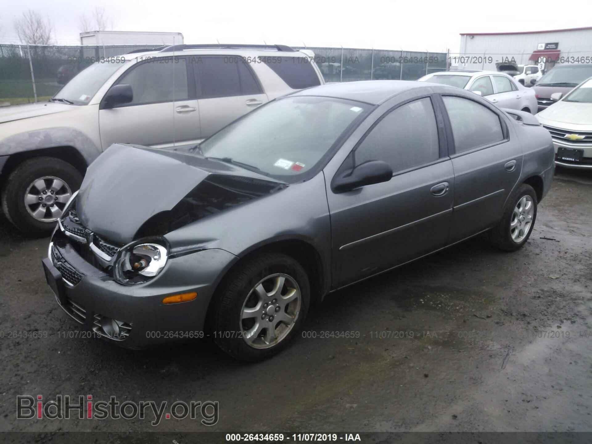 2005 DODGE NEON - VIN: 1B3ES56C35D257637 - Фото 2