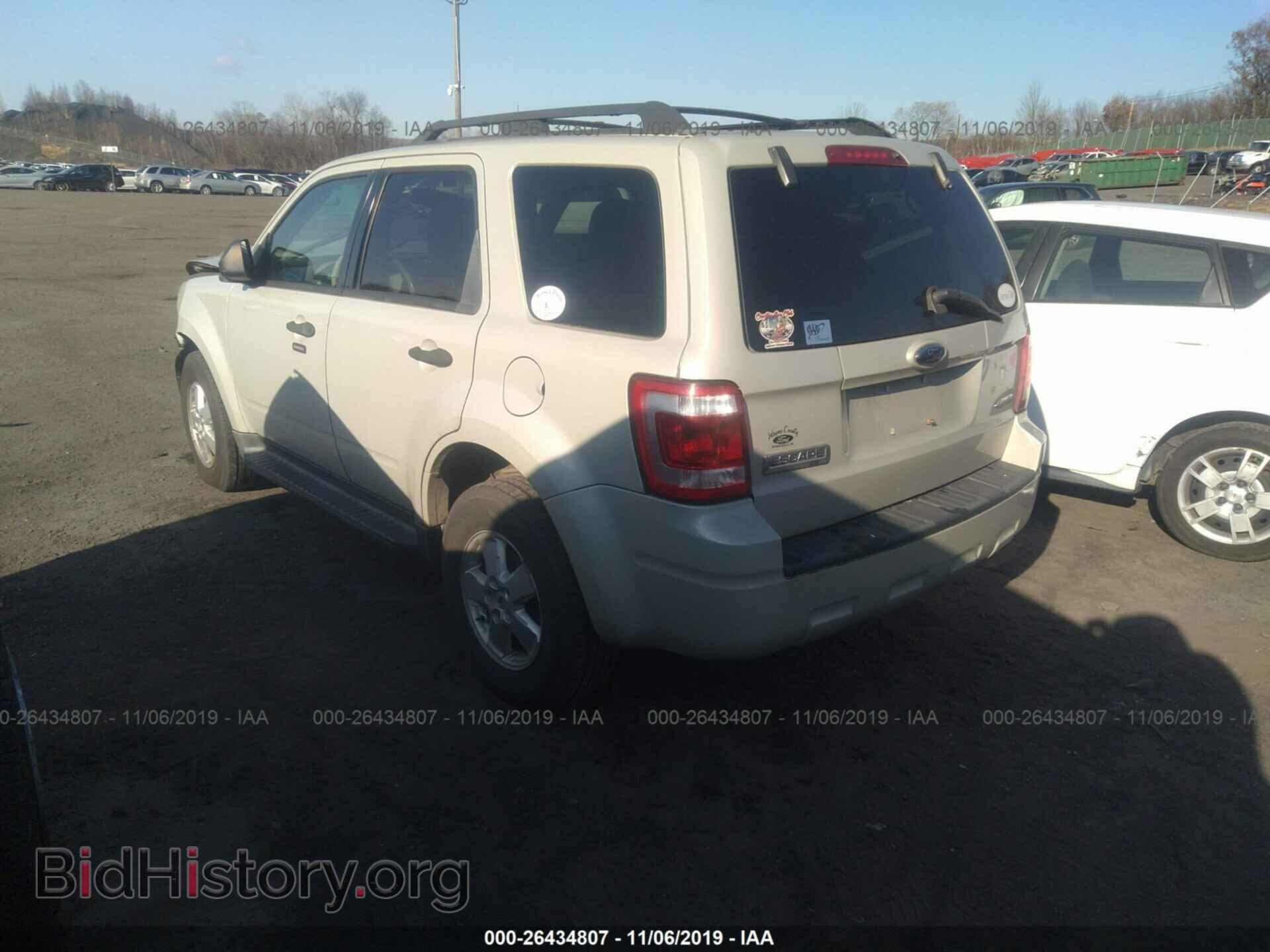 2009 FORD ESCAPE - VIN: 1FMCU93G89KA07631 - Фото 3
