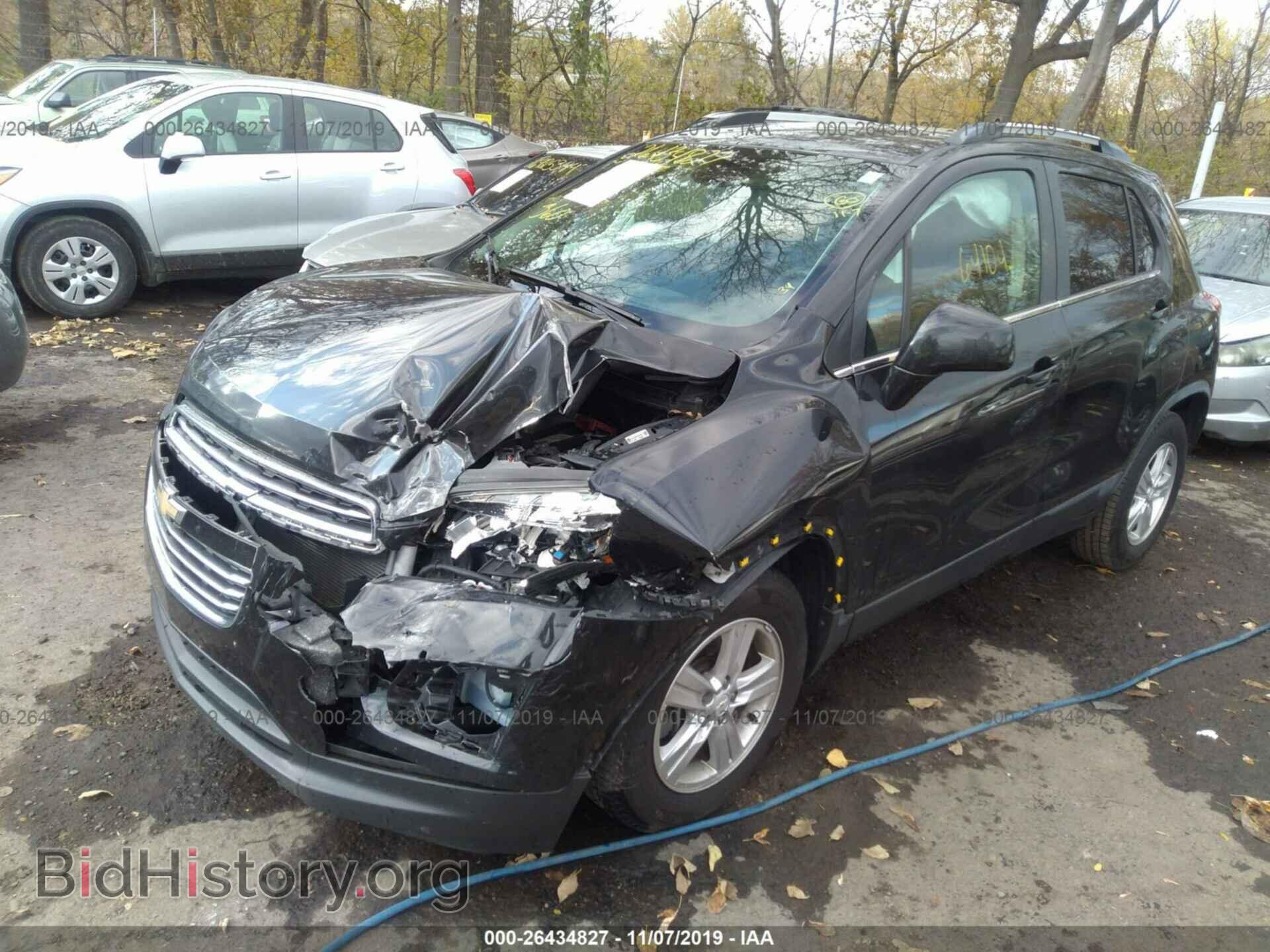 2015 CHEVROLET TRAX - VIN: KL7CJLSB7FB101153 - Фото 2