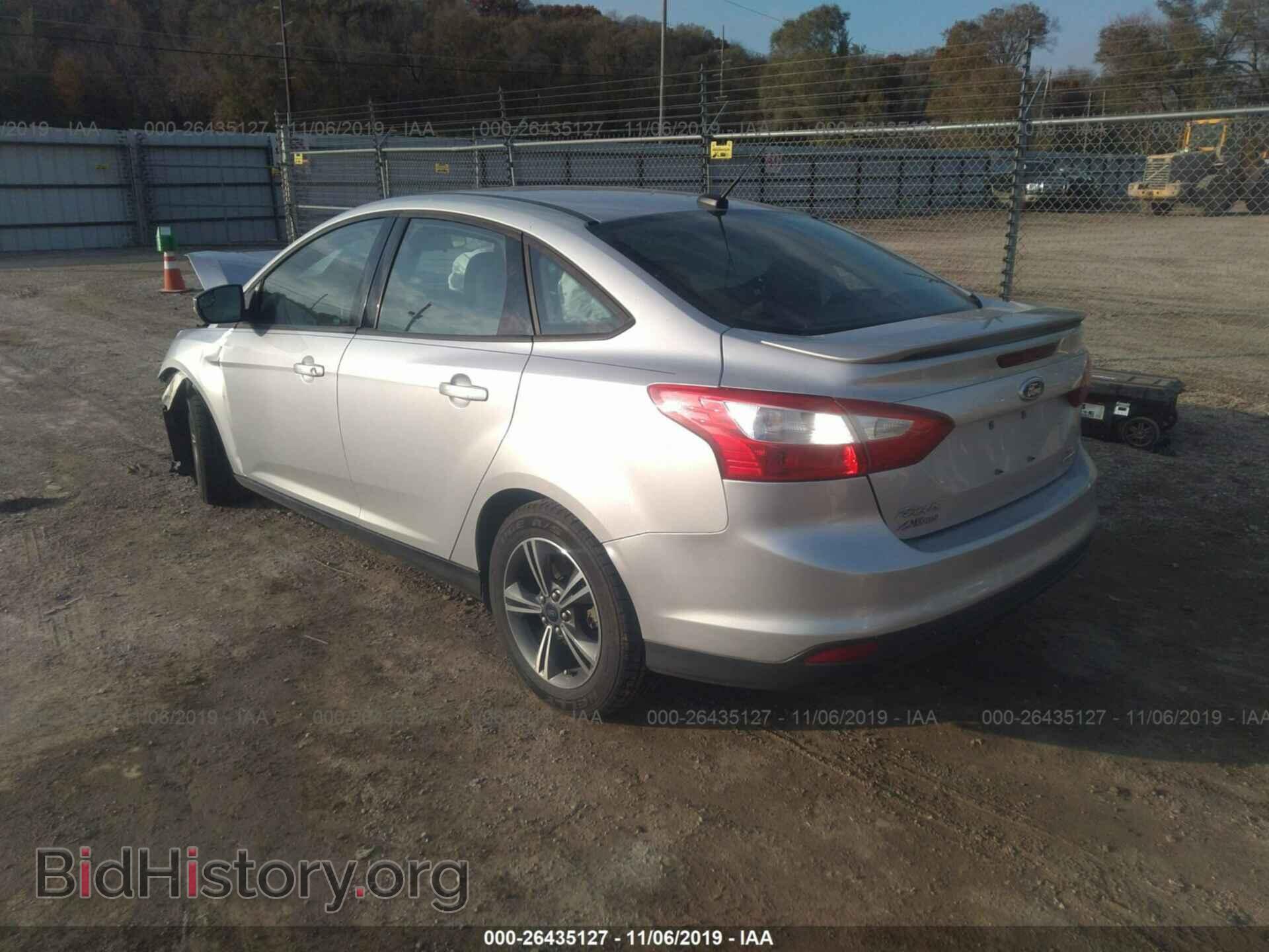 2014 FORD FOCUS - VIN: 1FADP3F2XEL447907 - Фото 3