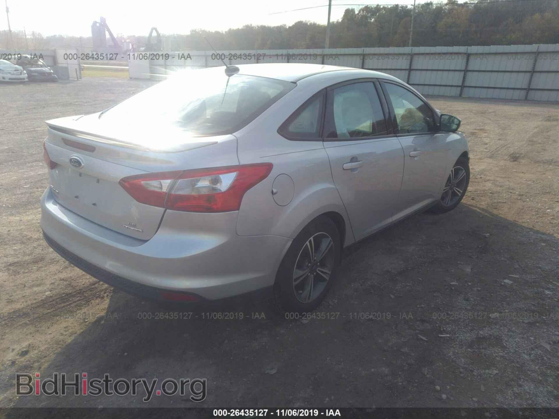 2014 FORD FOCUS - VIN: 1FADP3F2XEL447907 - Фото 4