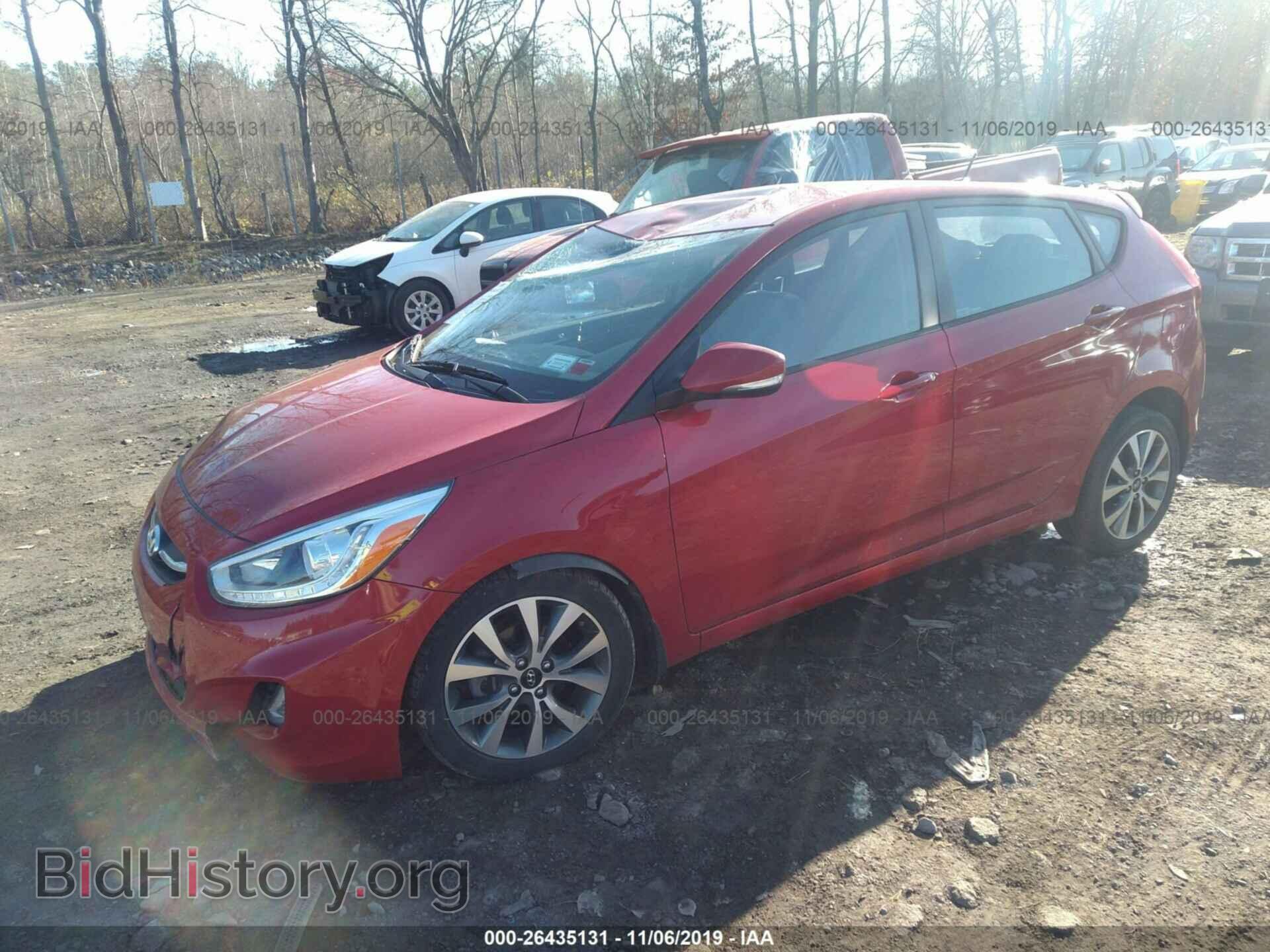 2016 HYUNDAI ACCENT - VIN: KMHCU5AE6GU236885 - Фото 2