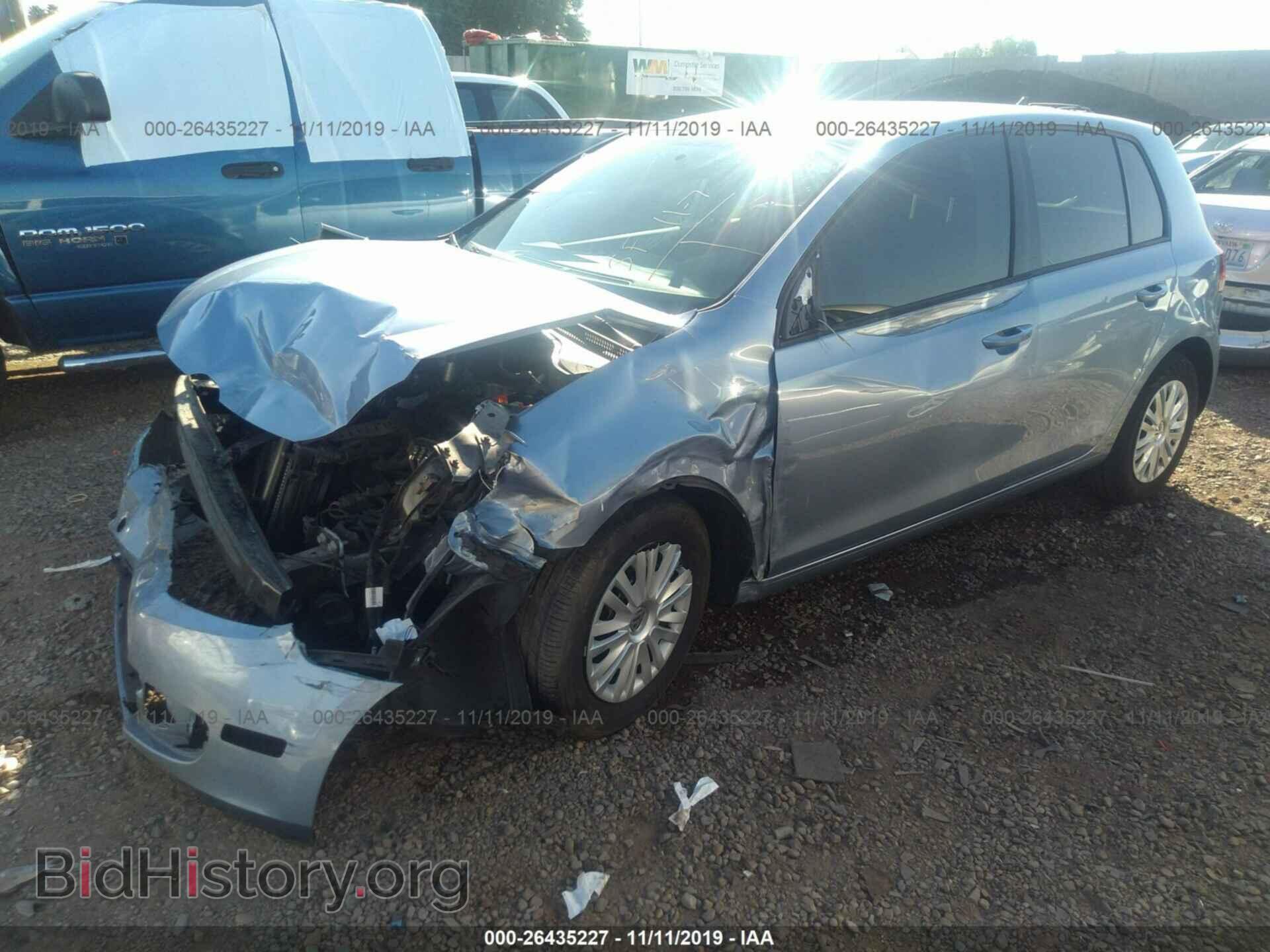 2012 VOLKSWAGEN GOLF - VIN: WVWDB7AJ6CW191131 - Фото 2