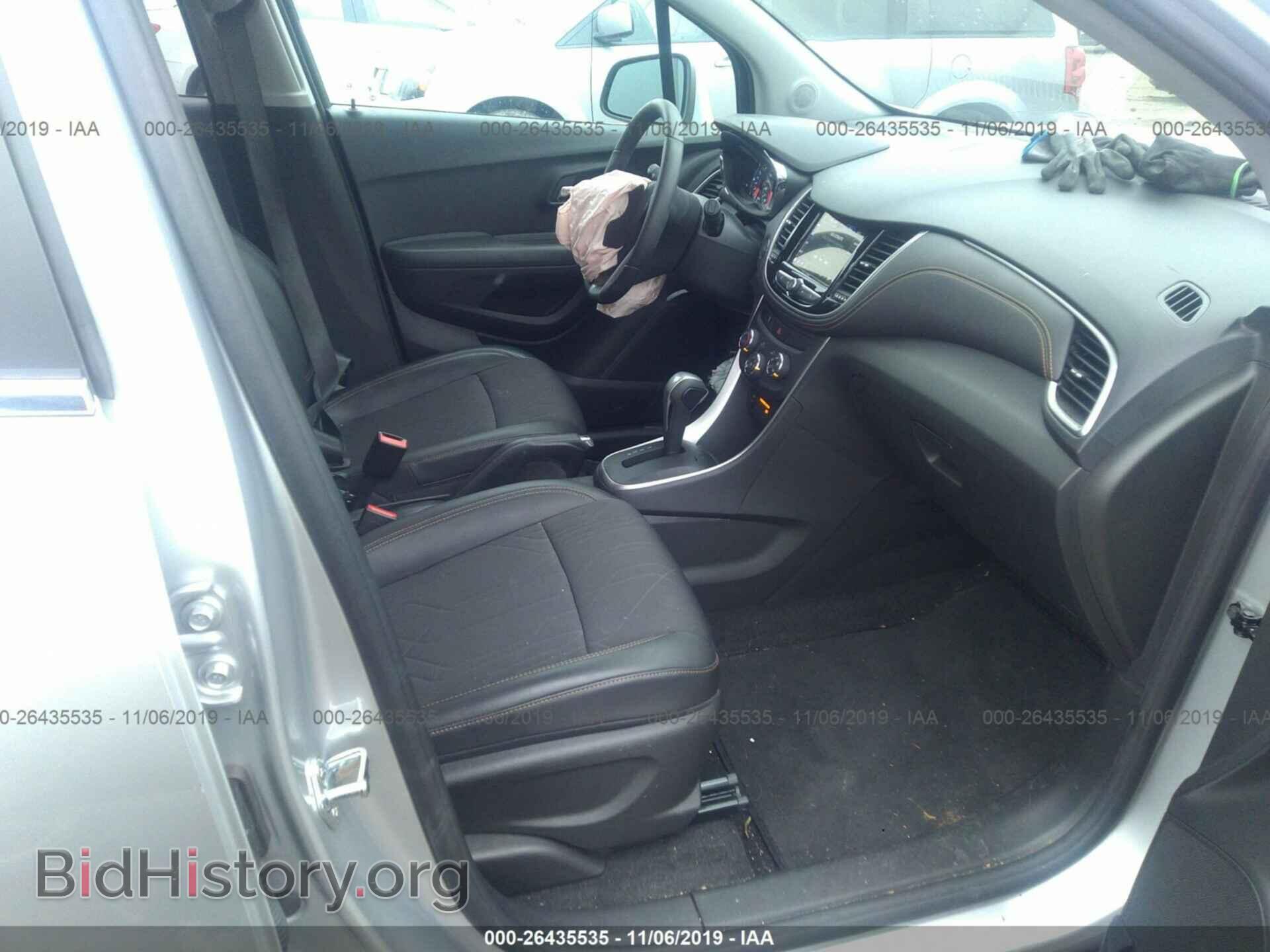 2018 CHEVROLET TRAX - VIN: KL7CJLSB2JB706593 - Фото 5