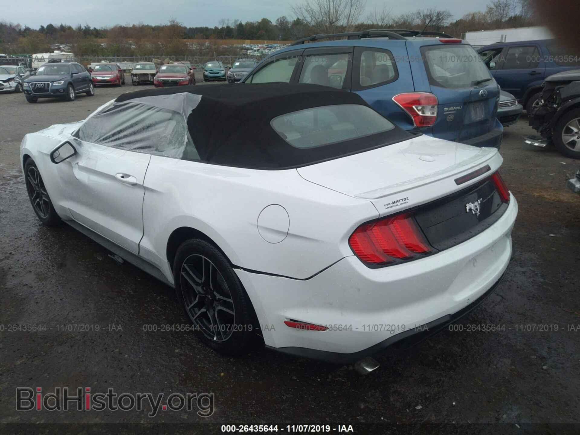 2018 FORD MUSTANG - VIN: 1FATP8UH1J5142777 - Фото 3