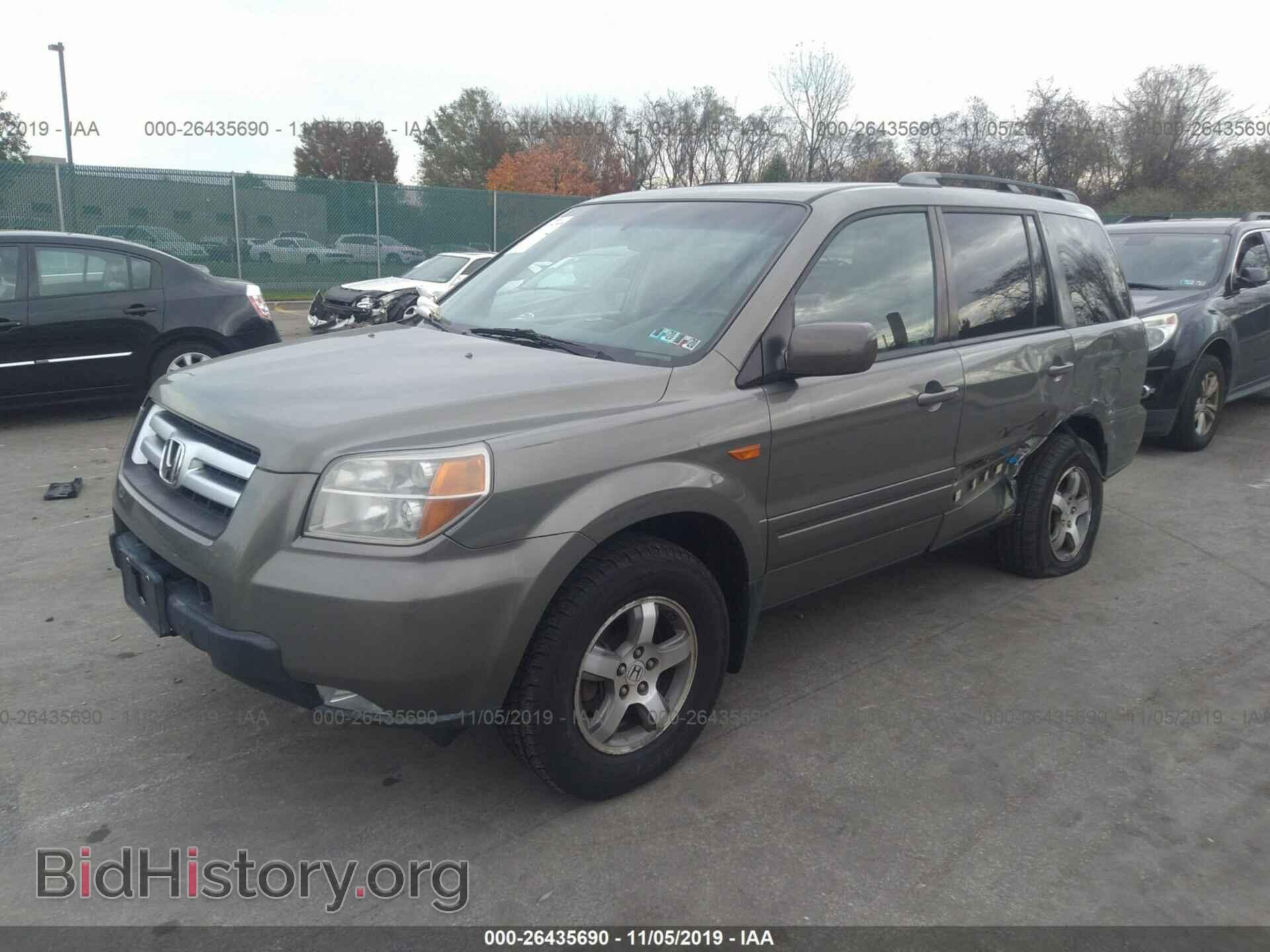 2007 HONDA PILOT - VIN: 5FNYF18677B005126 - Фото 2