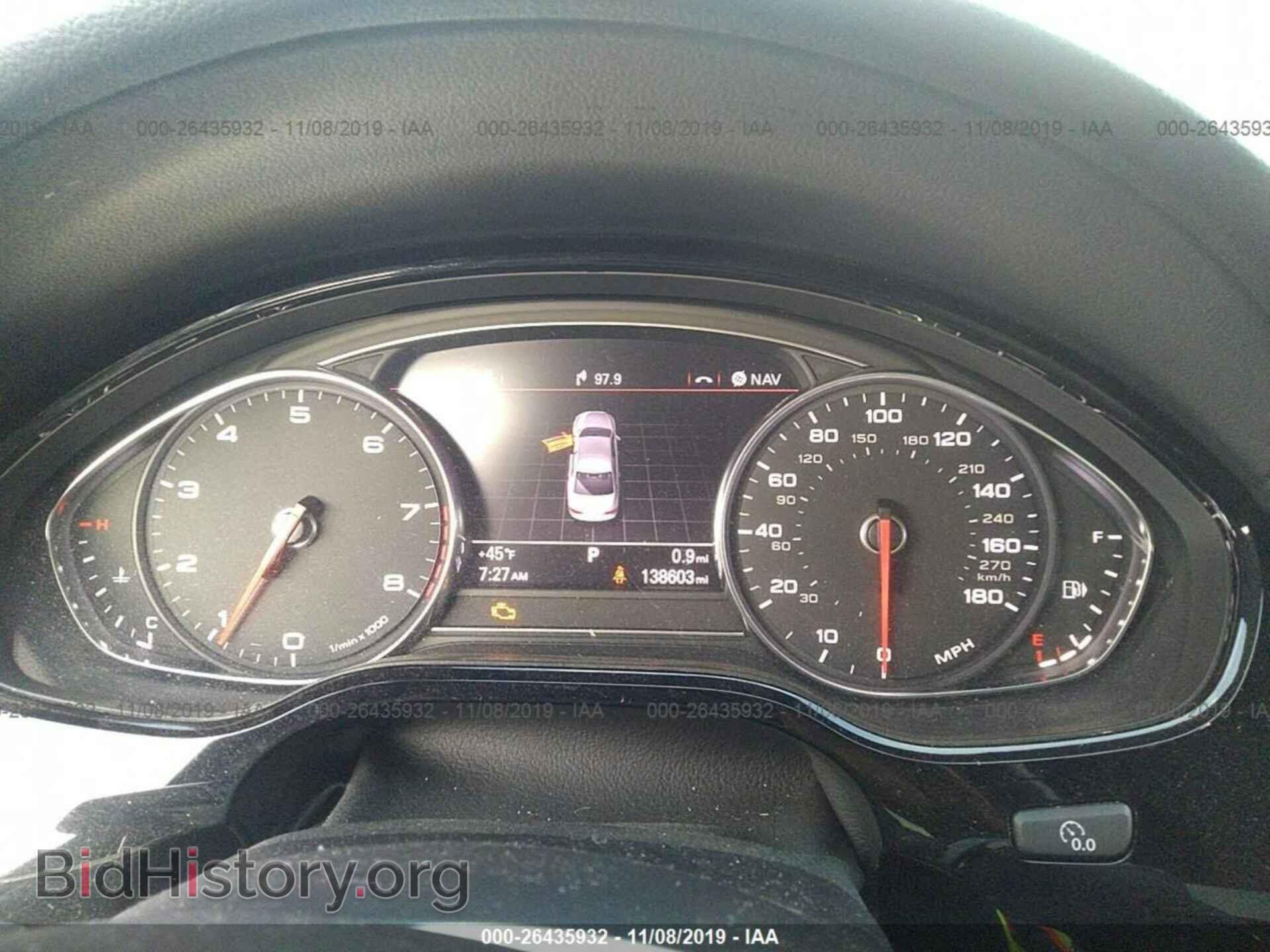 2011 AUDI A8 - VIN: WAURVAFD0BN019434 - Фото 7