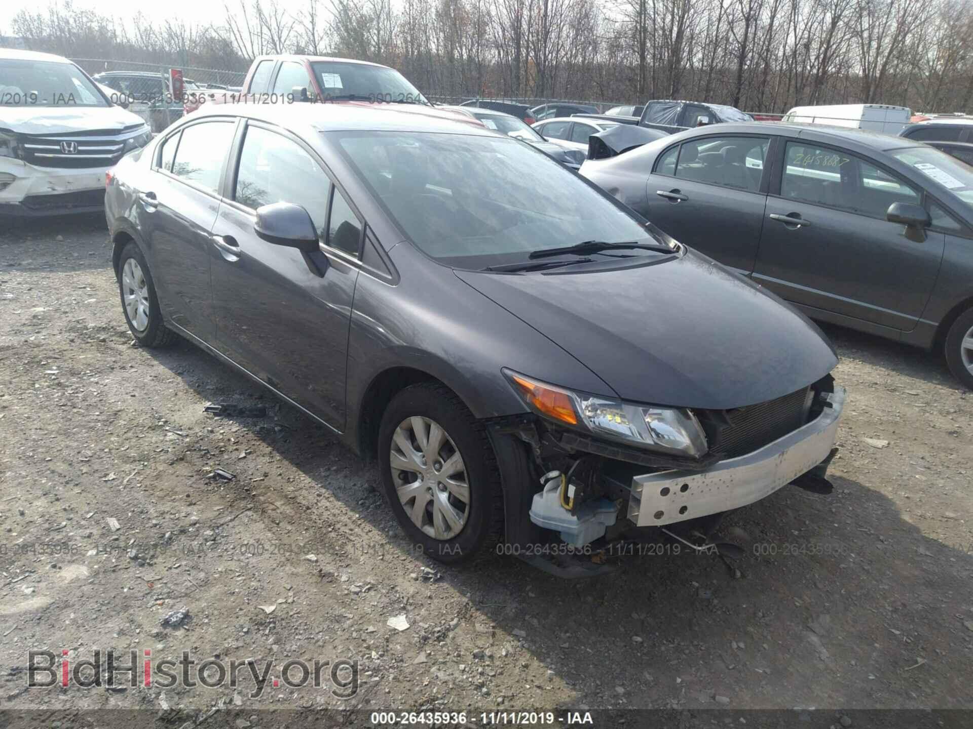 Фотография 2HGFB2E57CH549443 - HONDA CIVIC 2012