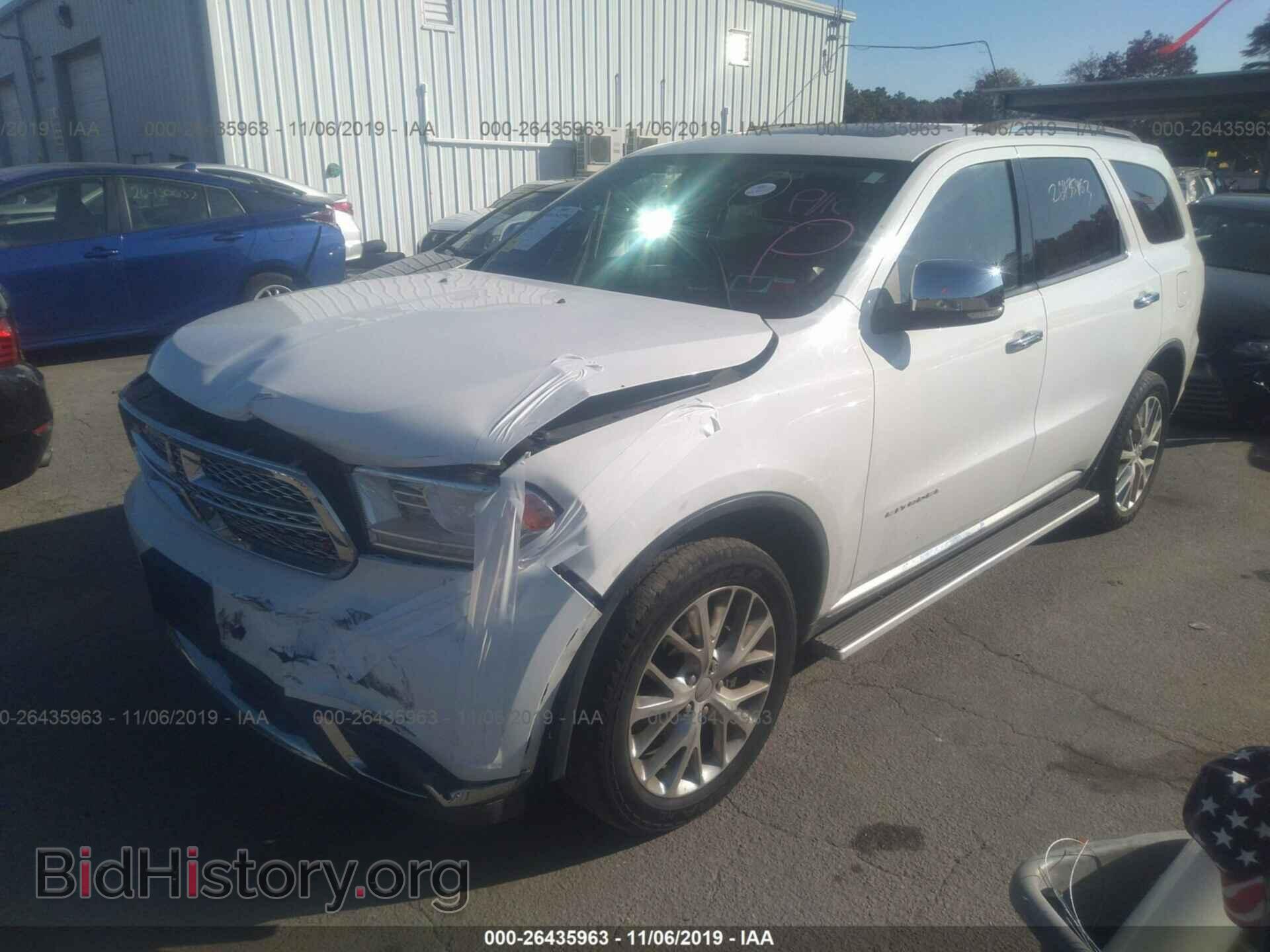 2014 DODGE DURANGO - VIN: 1C4RDJEG3EC435222 - Фото 2