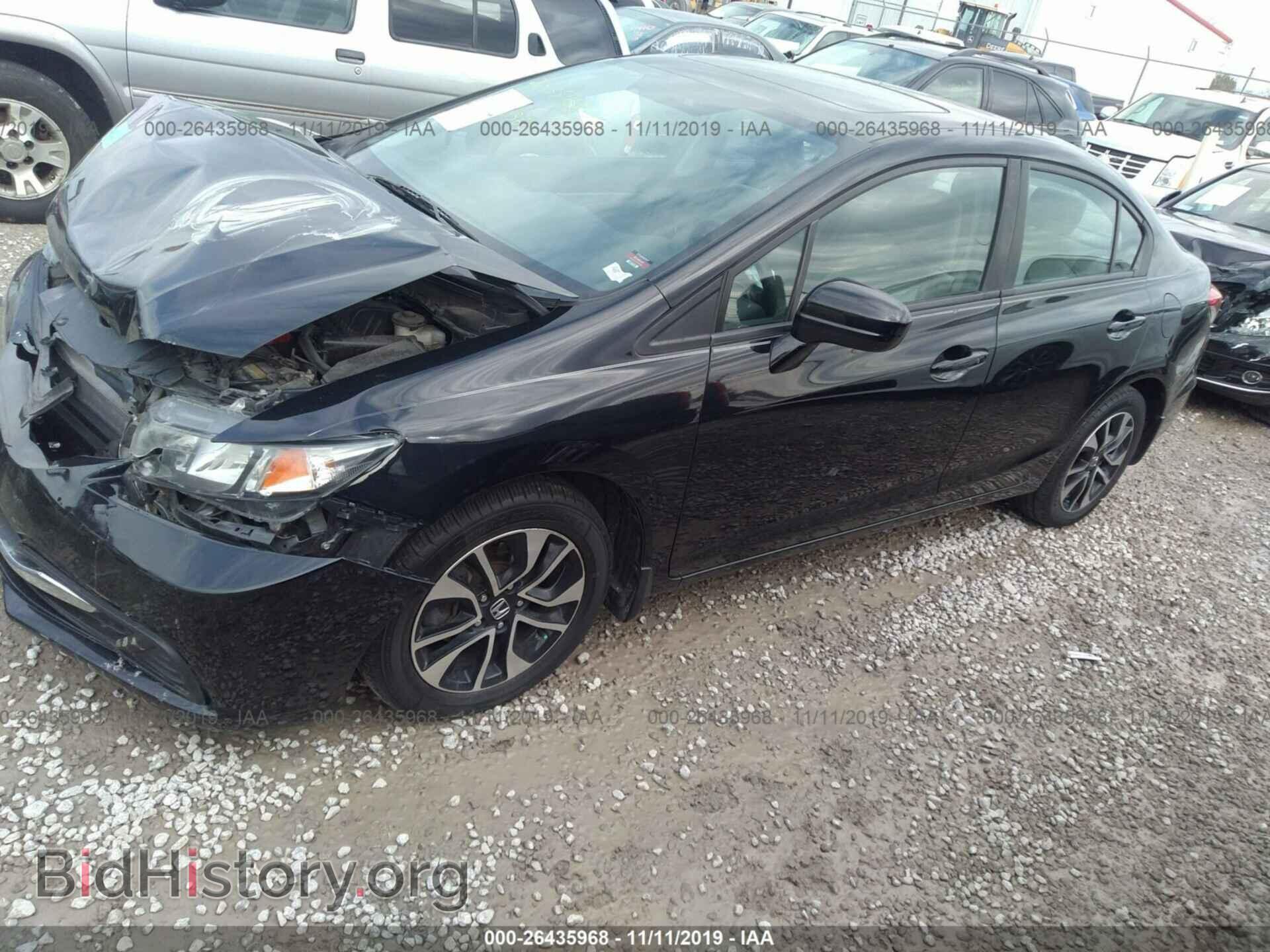 2014 HONDA CIVIC - VIN: 19XFB2F82EE054752 - Фото 2