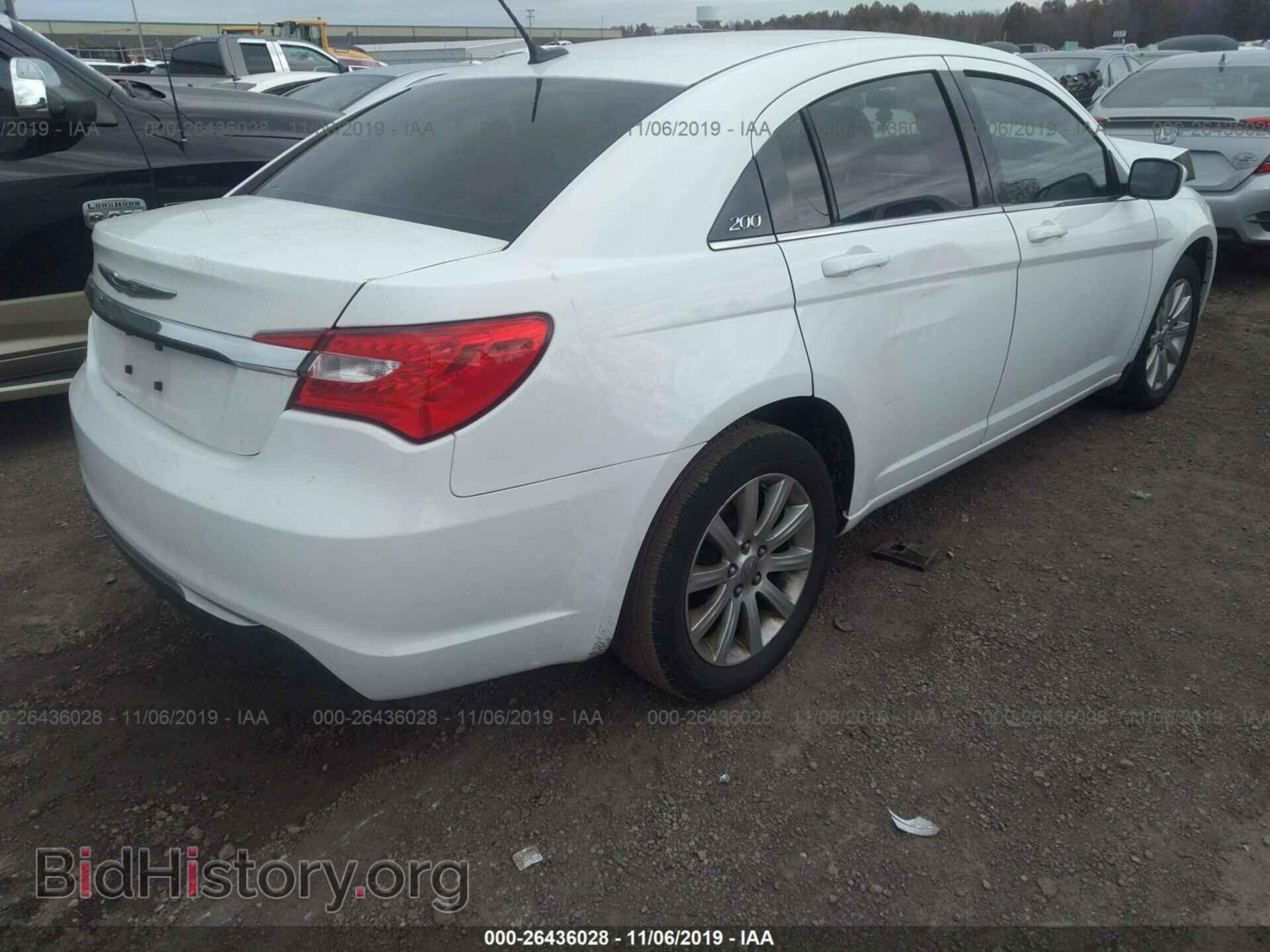2013 CHRYSLER 200 - VIN: 1C3CCBBB3DN743912 - Фото 4