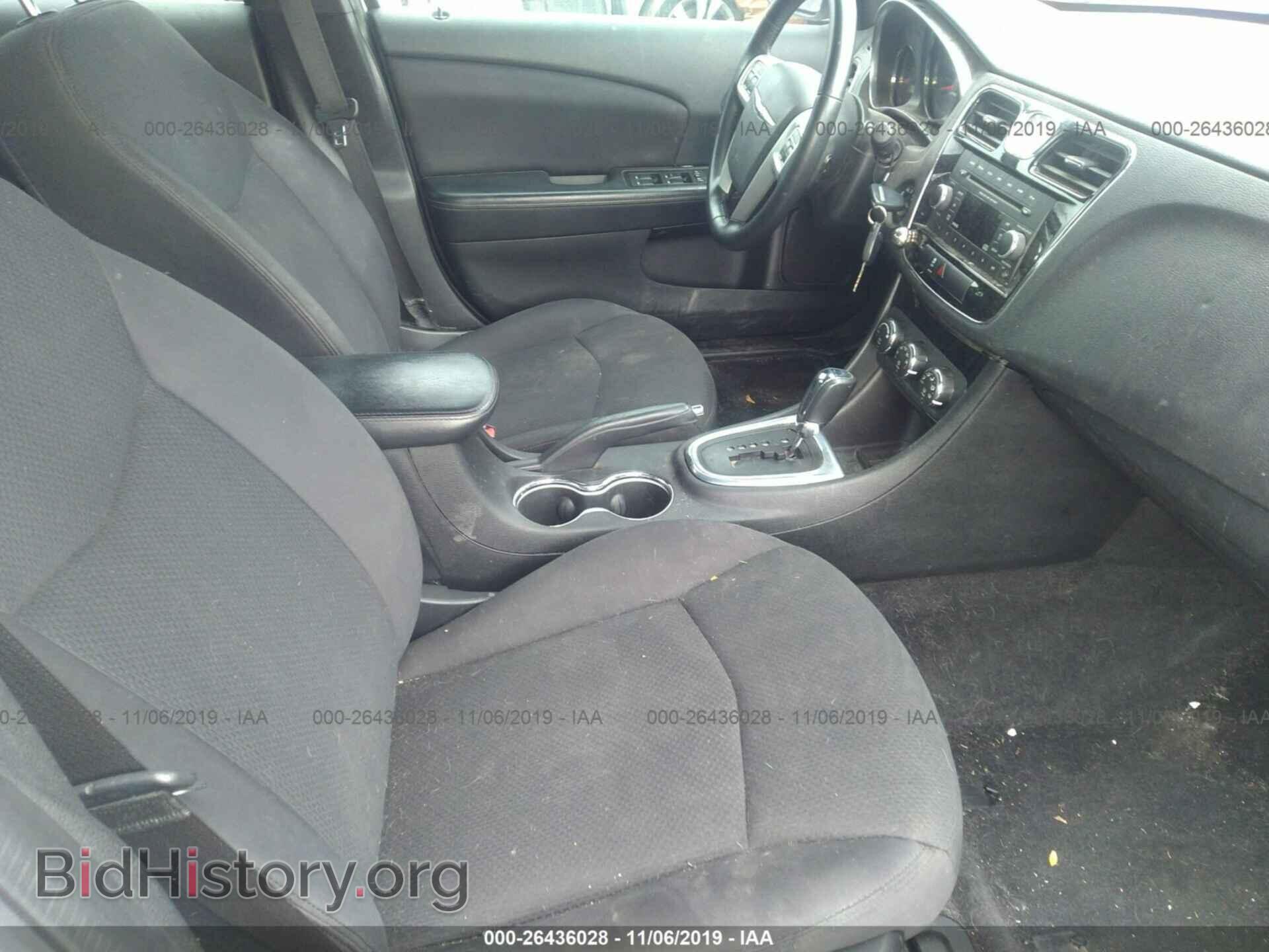 2013 CHRYSLER 200 - VIN: 1C3CCBBB3DN743912 - Фото 5