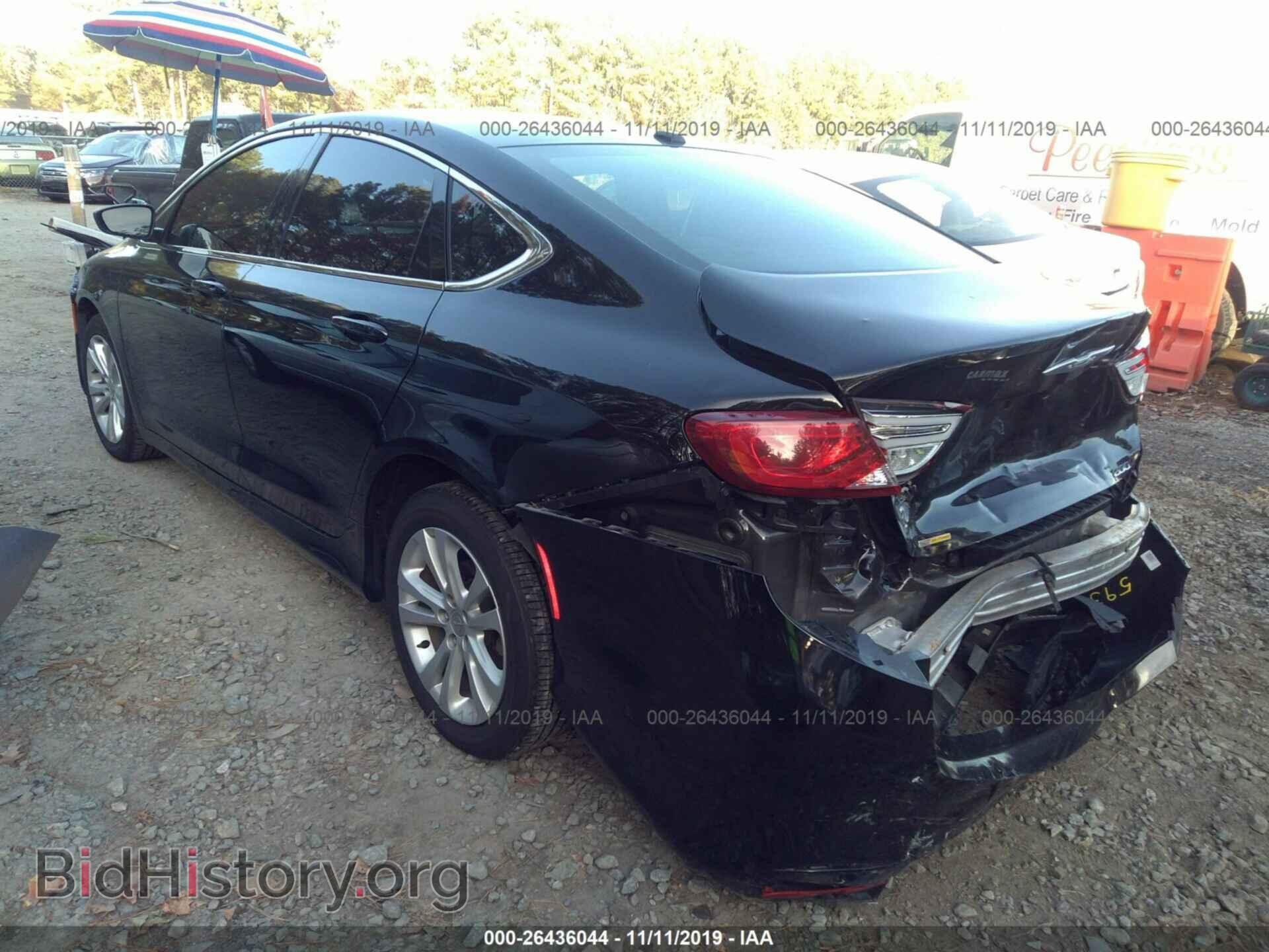 2016 CHRYSLER 200 - VIN: 1C3CCCAB3GN132242 - Фото 3