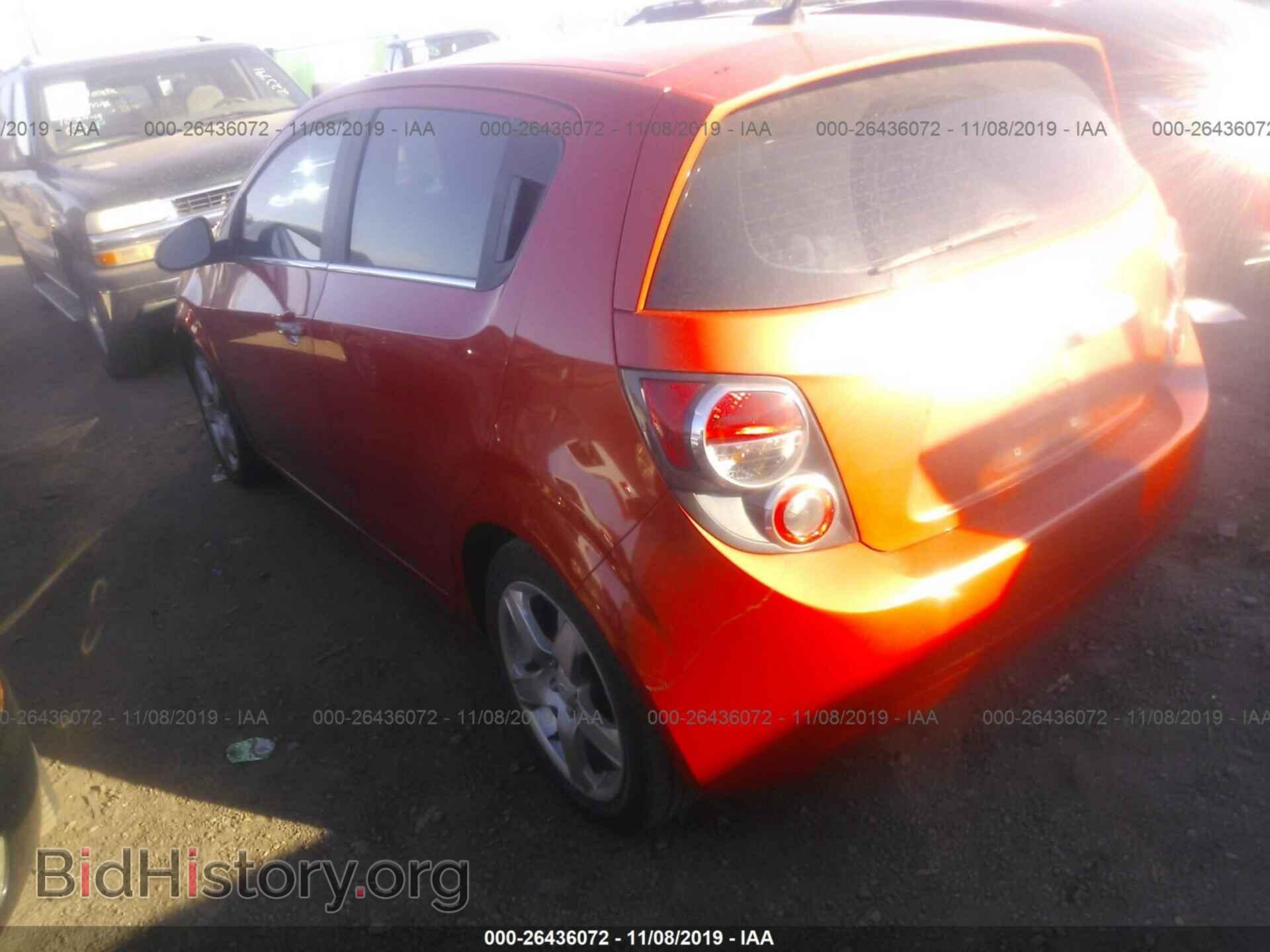 2012 CHEVROLET SONIC - VIN: 1G1JE6SH3C4116603 - Фото 3