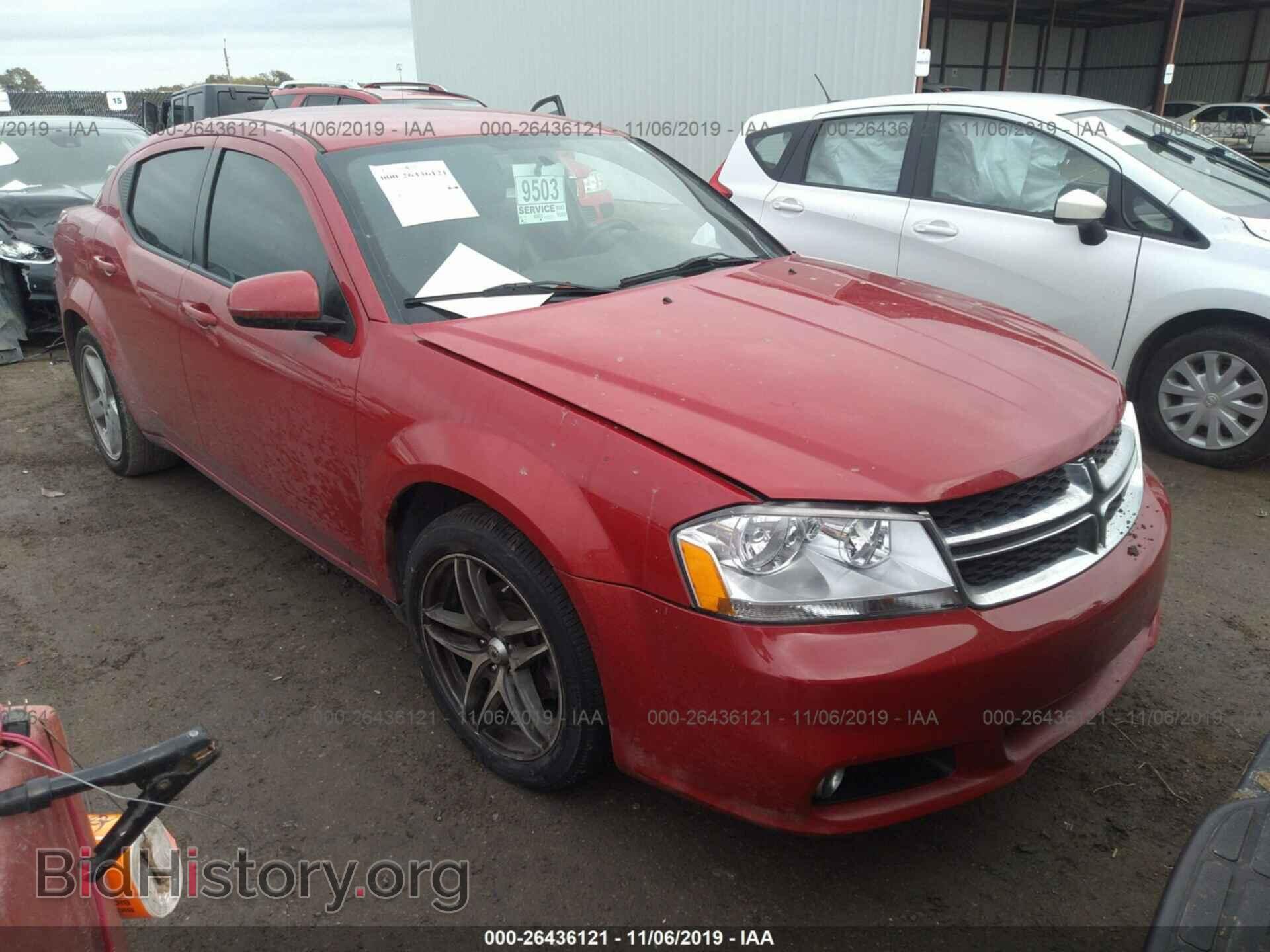 Photo 1C3CDZCB2DN521723 - DODGE AVENGER 2013