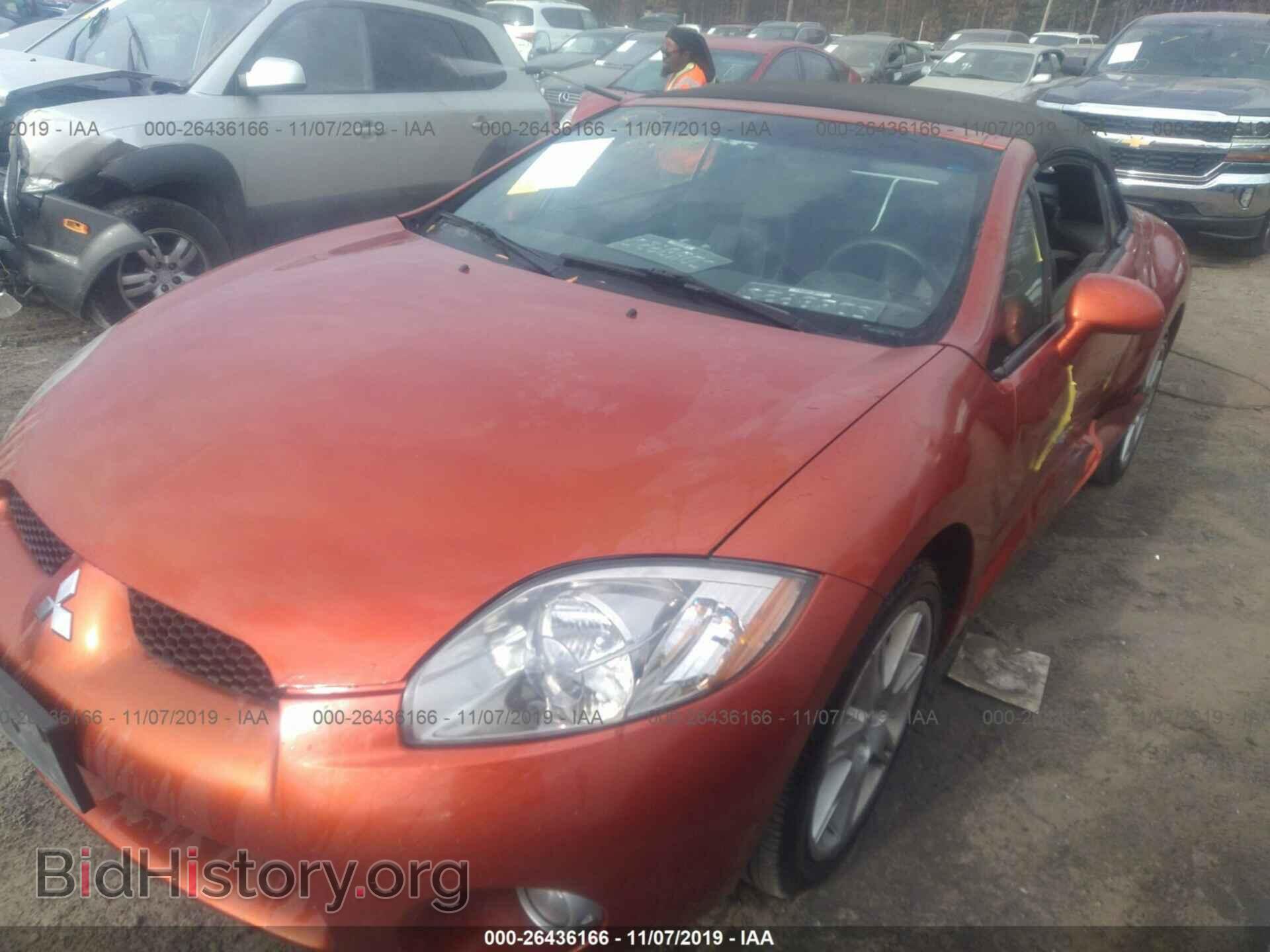 2007 MITSUBISHI ECLIPSE - VIN: 4A3AL35T27E010281 - Фото 6