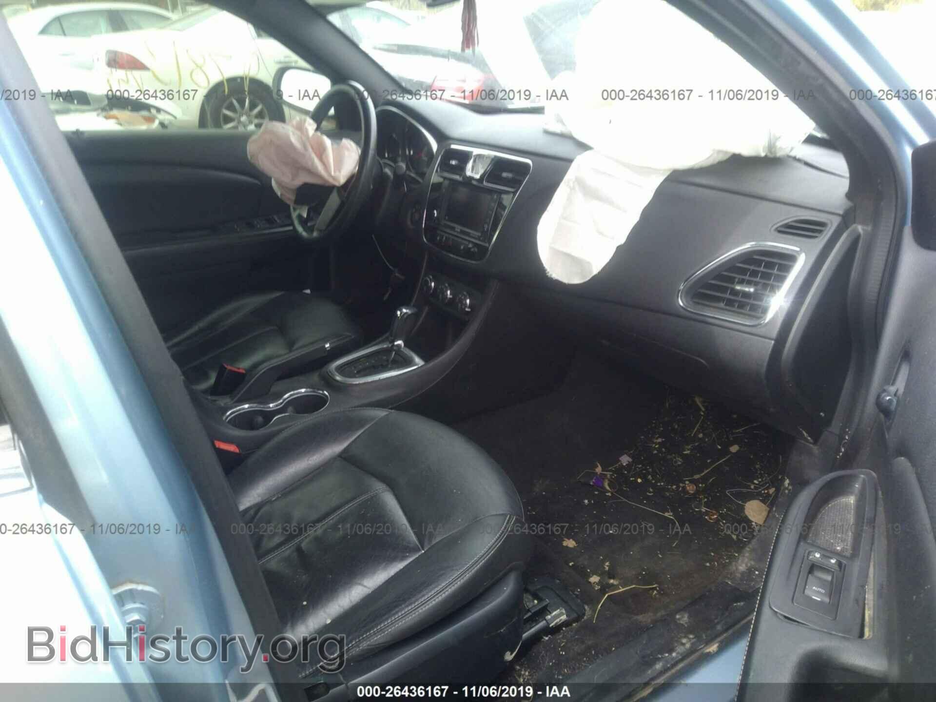 2012 CHRYSLER 200 - VIN: 1C3CCBCB2CN176816 - Фото 5