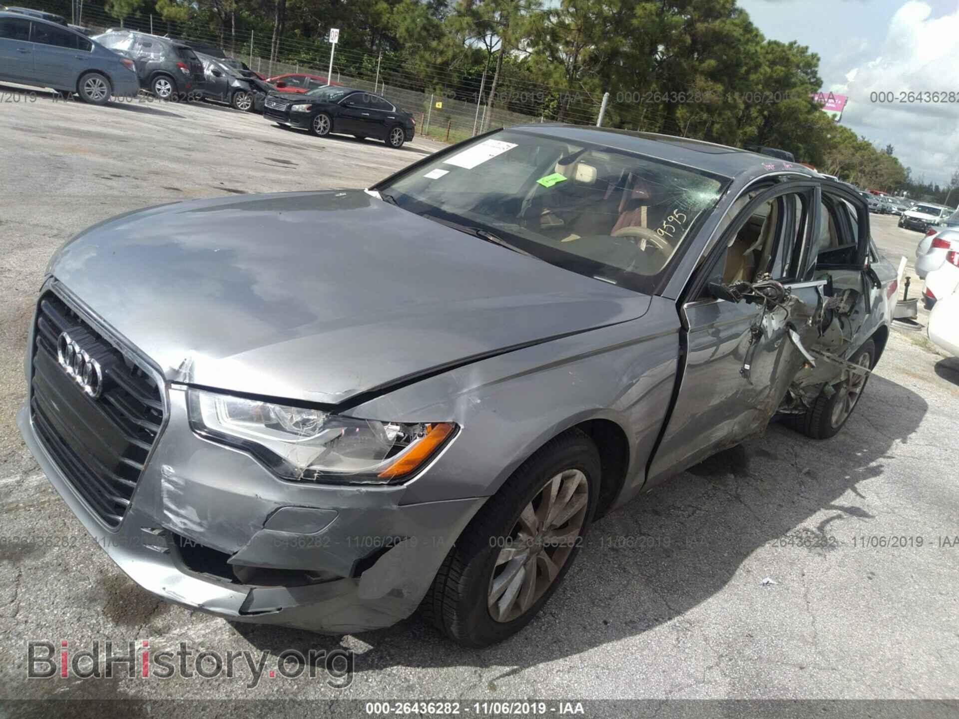 2012 AUDI A6 - VIN: WAUCFAFC4CN119595 - Photo 2