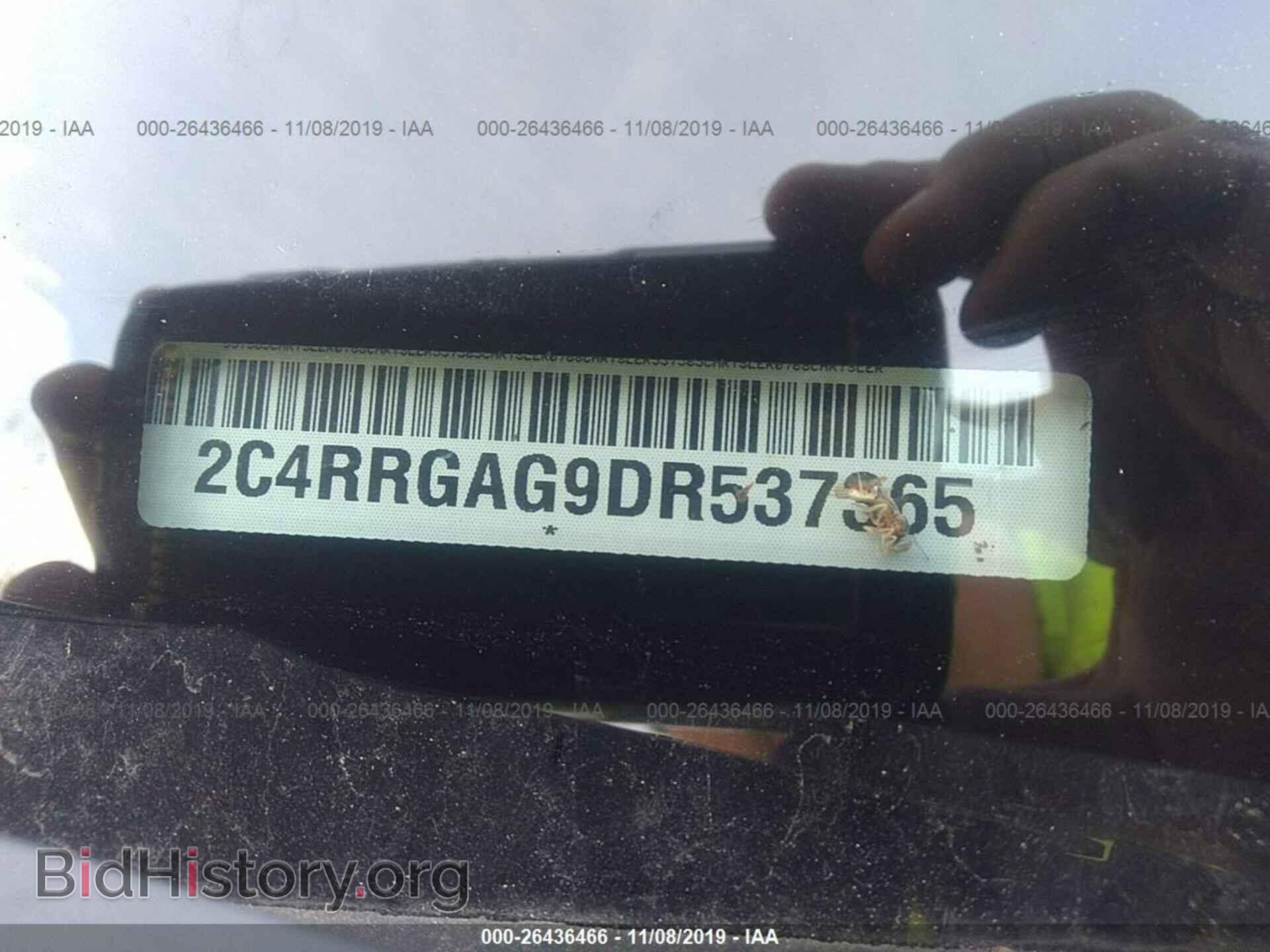 2013 RAM TRADESMAN - VIN: 2C4RRGAG9DR537365 - Фото 9