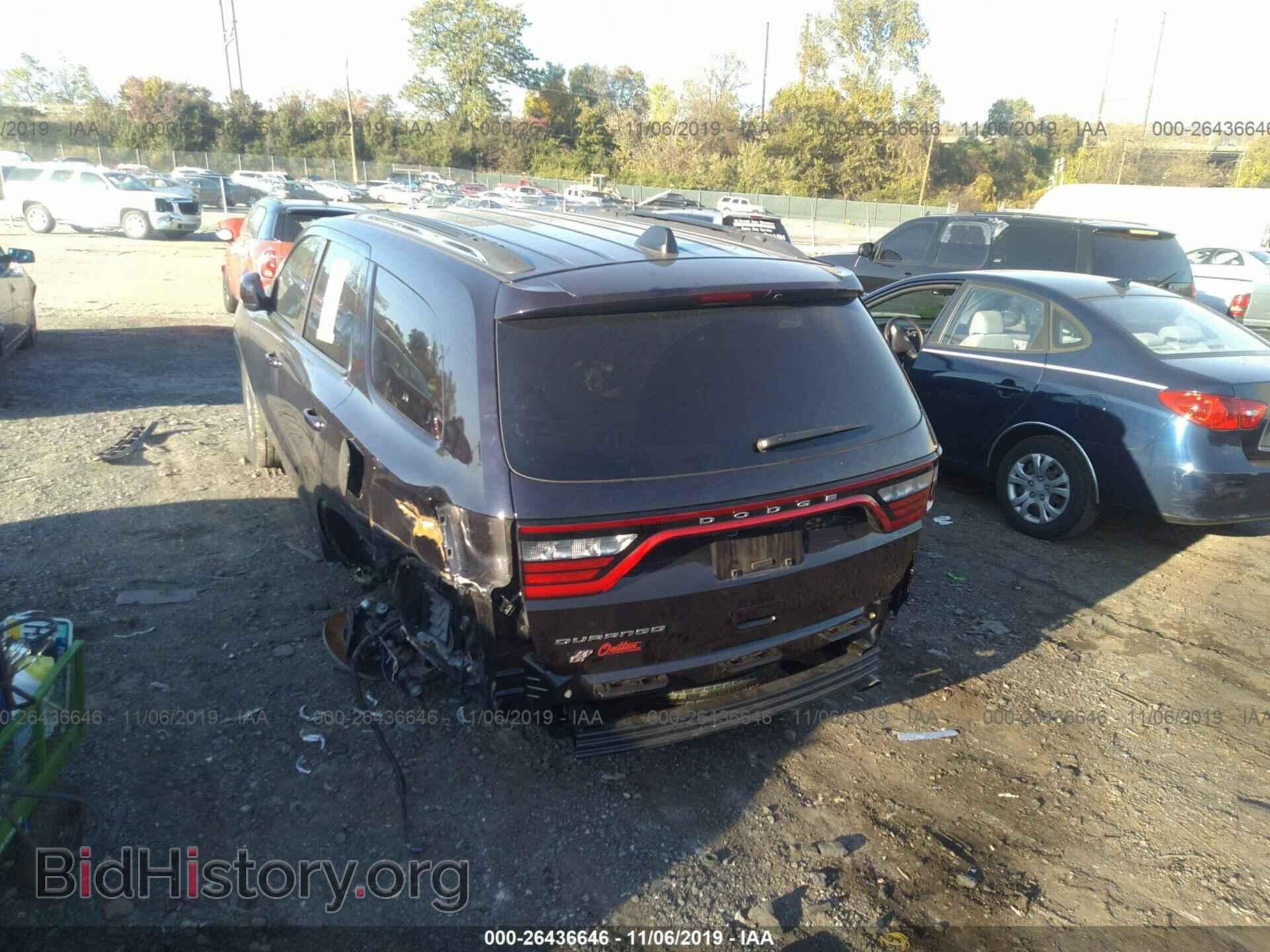2018 DODGE DURANGO - VIN: 1C4RDJAGXJC452244 - Photo 3