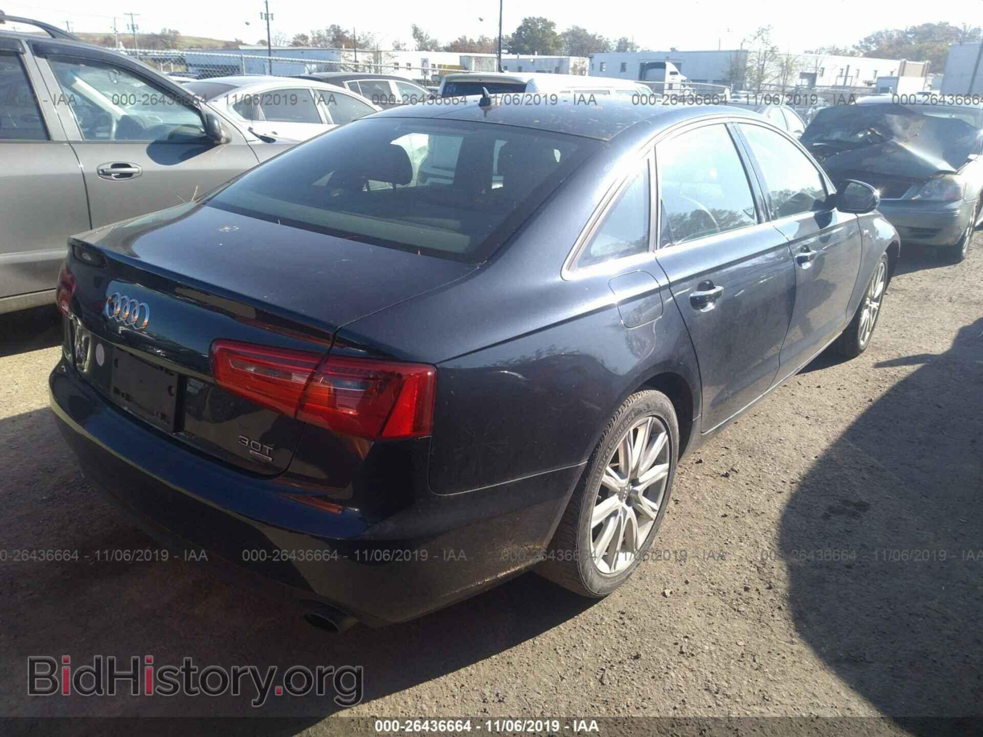 2014 AUDI A6 - VIN: WAUFGAFC5EN053944 - Фото 4