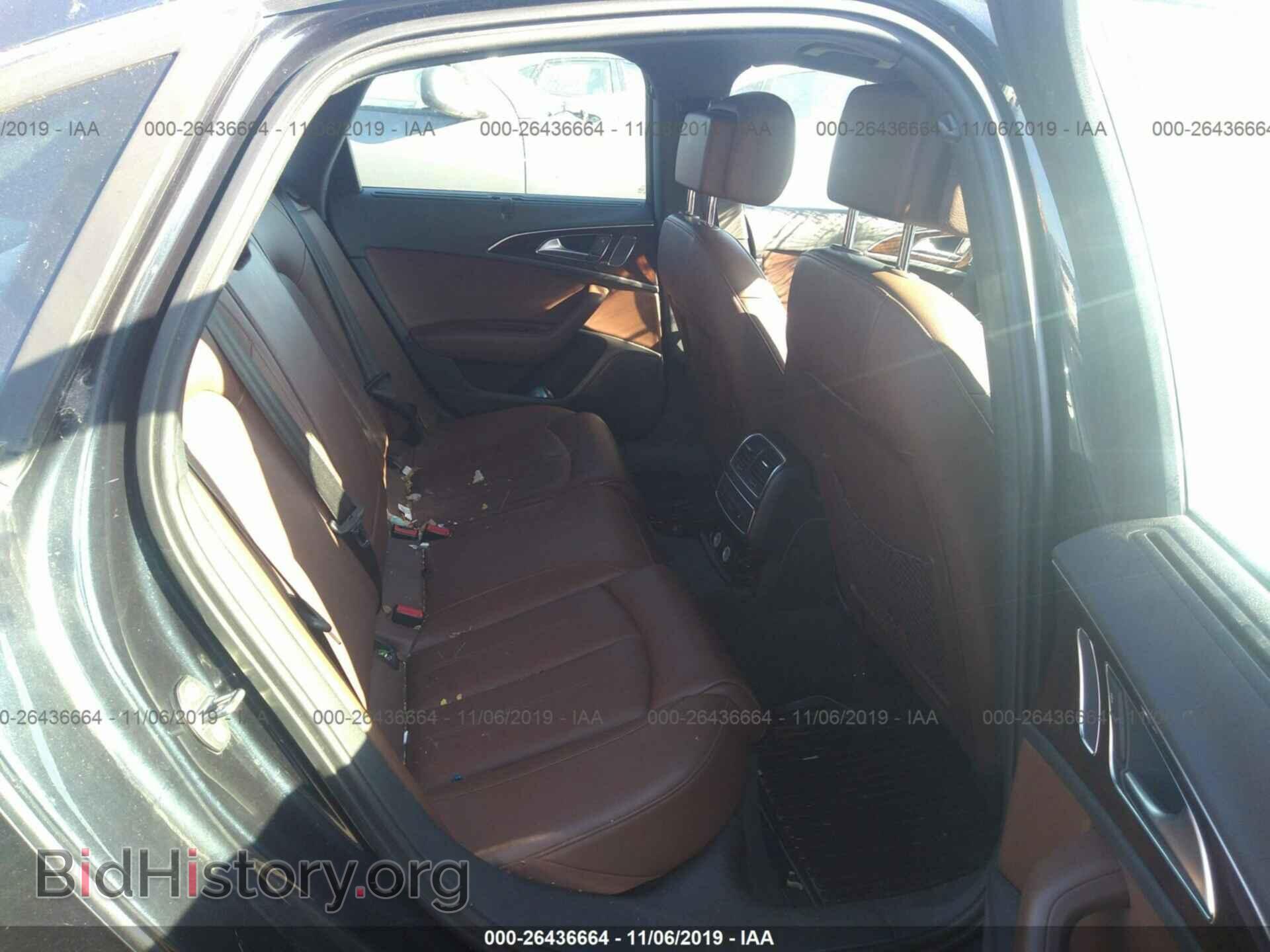 2014 AUDI A6 - VIN: WAUFGAFC5EN053944 - Фото 8
