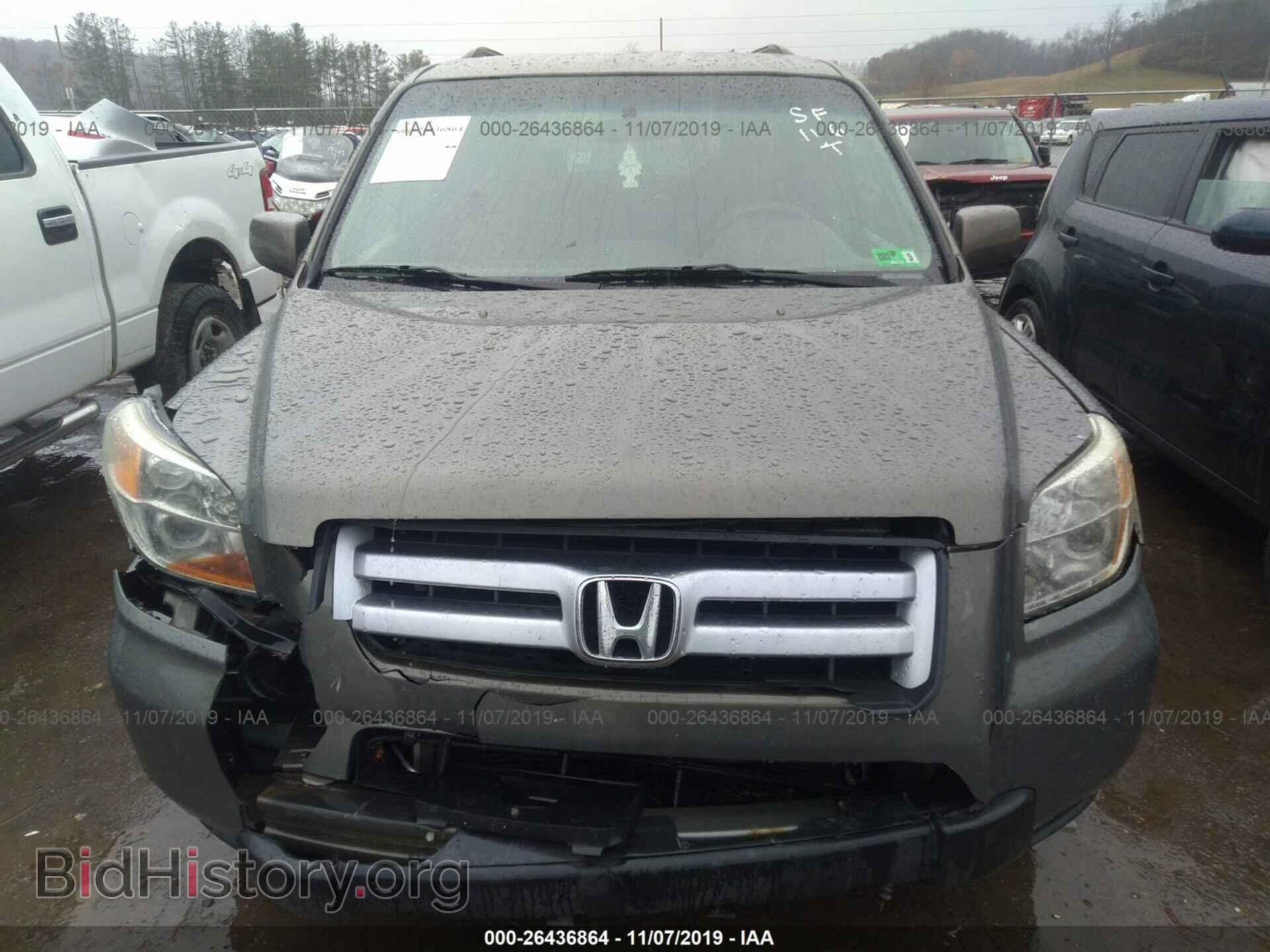 2007 HONDA PILOT - VIN: 2HKYF18437H518633 - Фото 6
