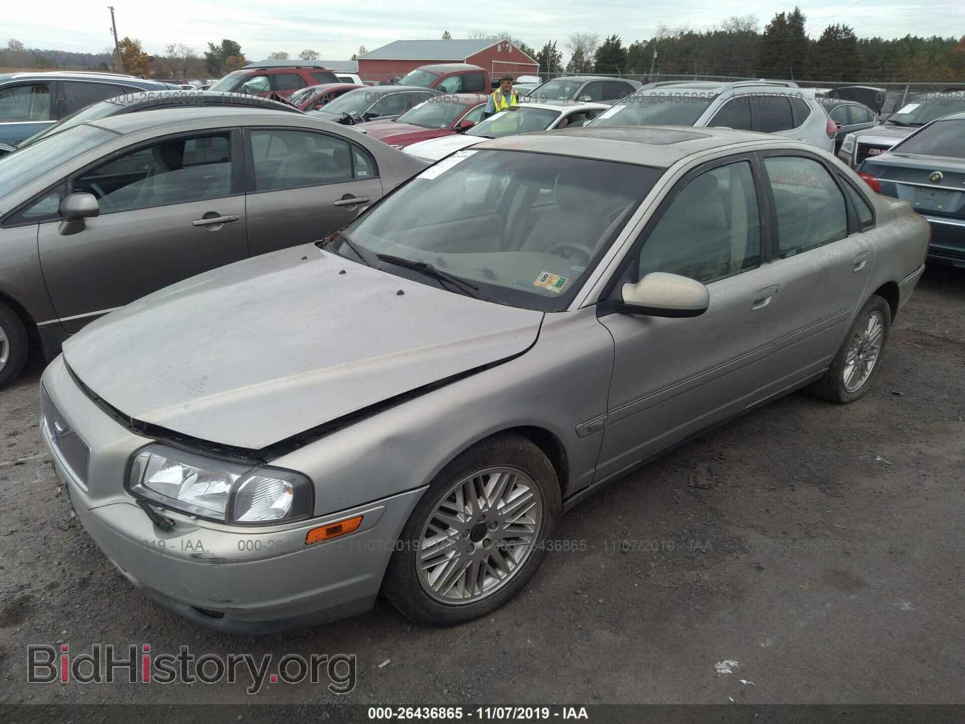 2002 VOLVO S80 - VIN: YV1TS92D421264227 - Фото 2