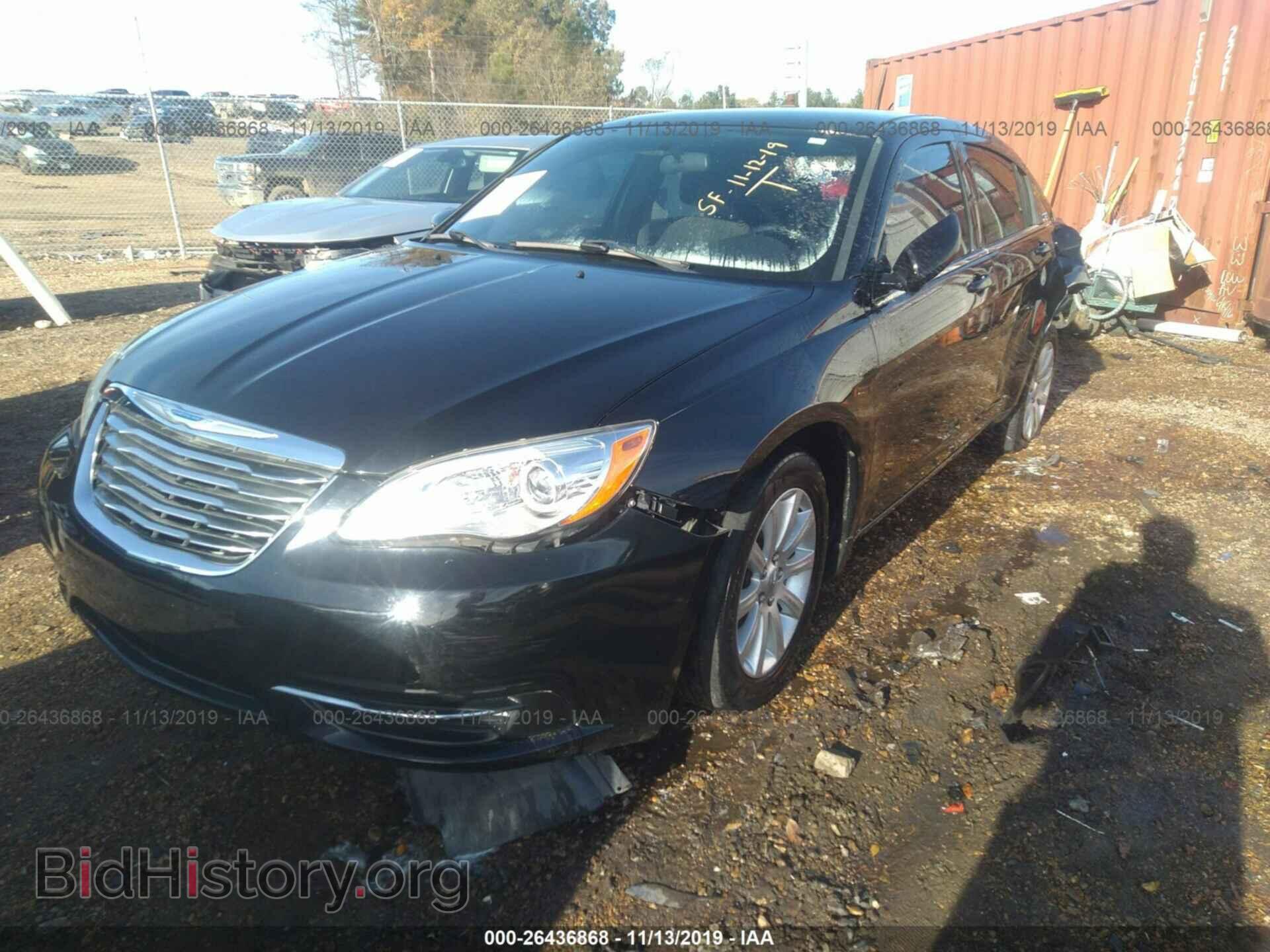 2013 CHRYSLER 200 - VIN: 1C3CCBBB2DN501404 - Фото 2