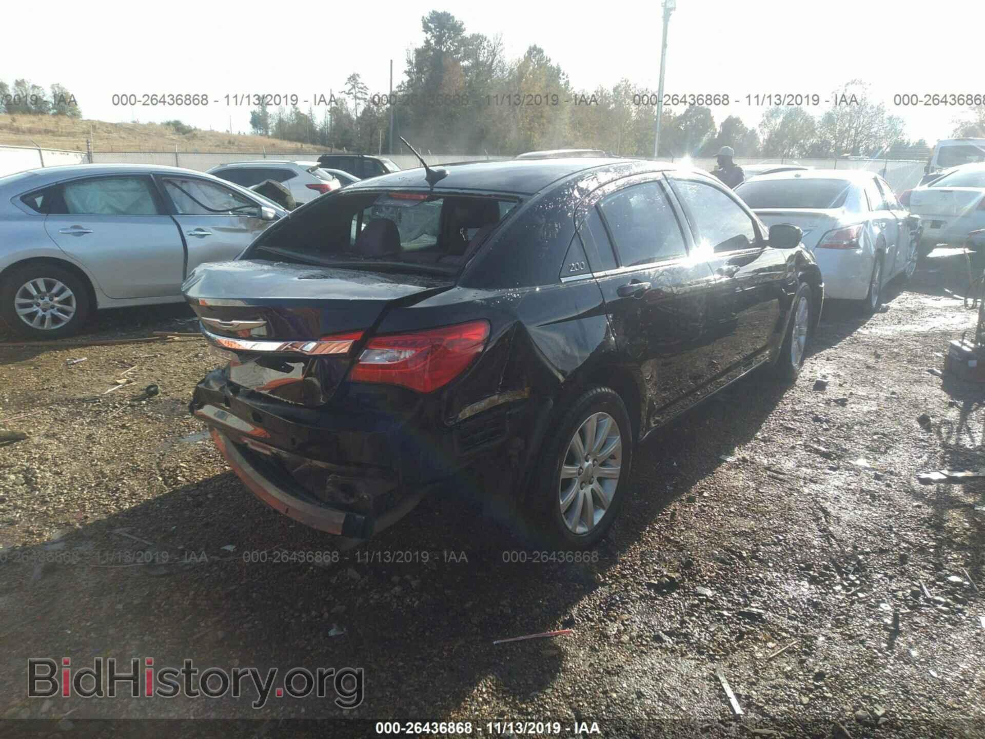 2013 CHRYSLER 200 - VIN: 1C3CCBBB2DN501404 - Фото 4