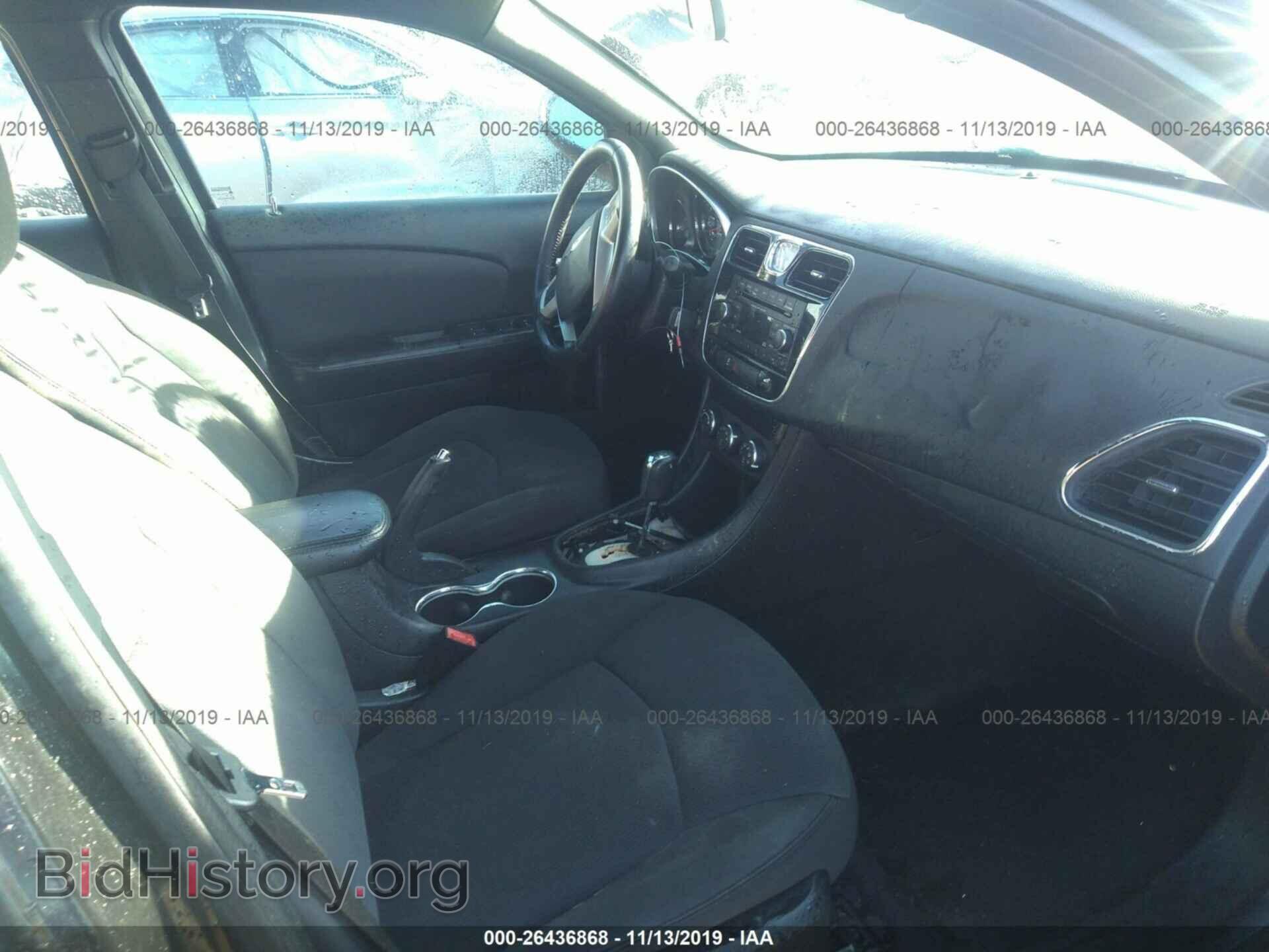 2013 CHRYSLER 200 - VIN: 1C3CCBBB2DN501404 - Фото 5