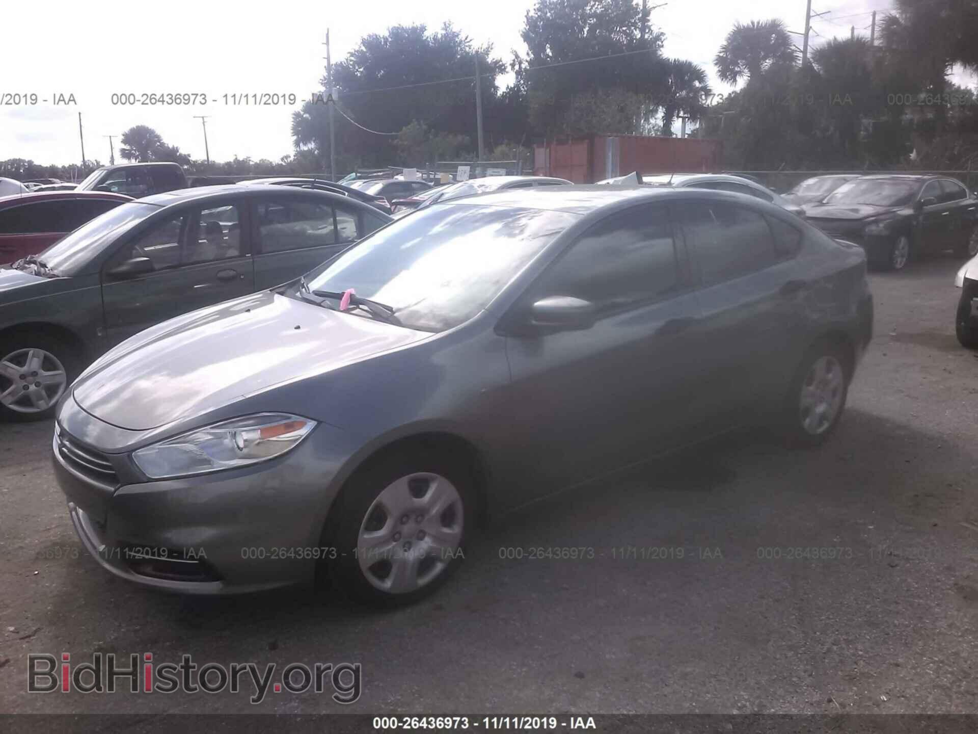 2013 DODGE DART - VIN: 1C3CDFAA8DD175708 - Фото 2