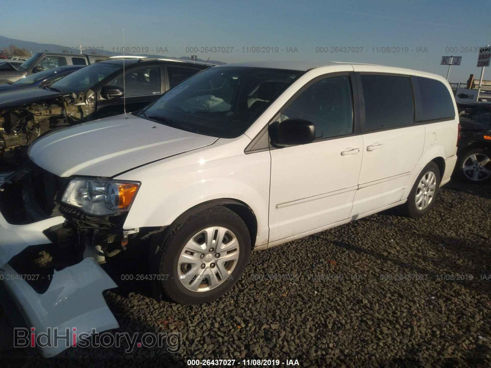 2016 DODGE GRAND CARAVAN - VIN: 2C4RDGBGXGR182885 - Фото 2