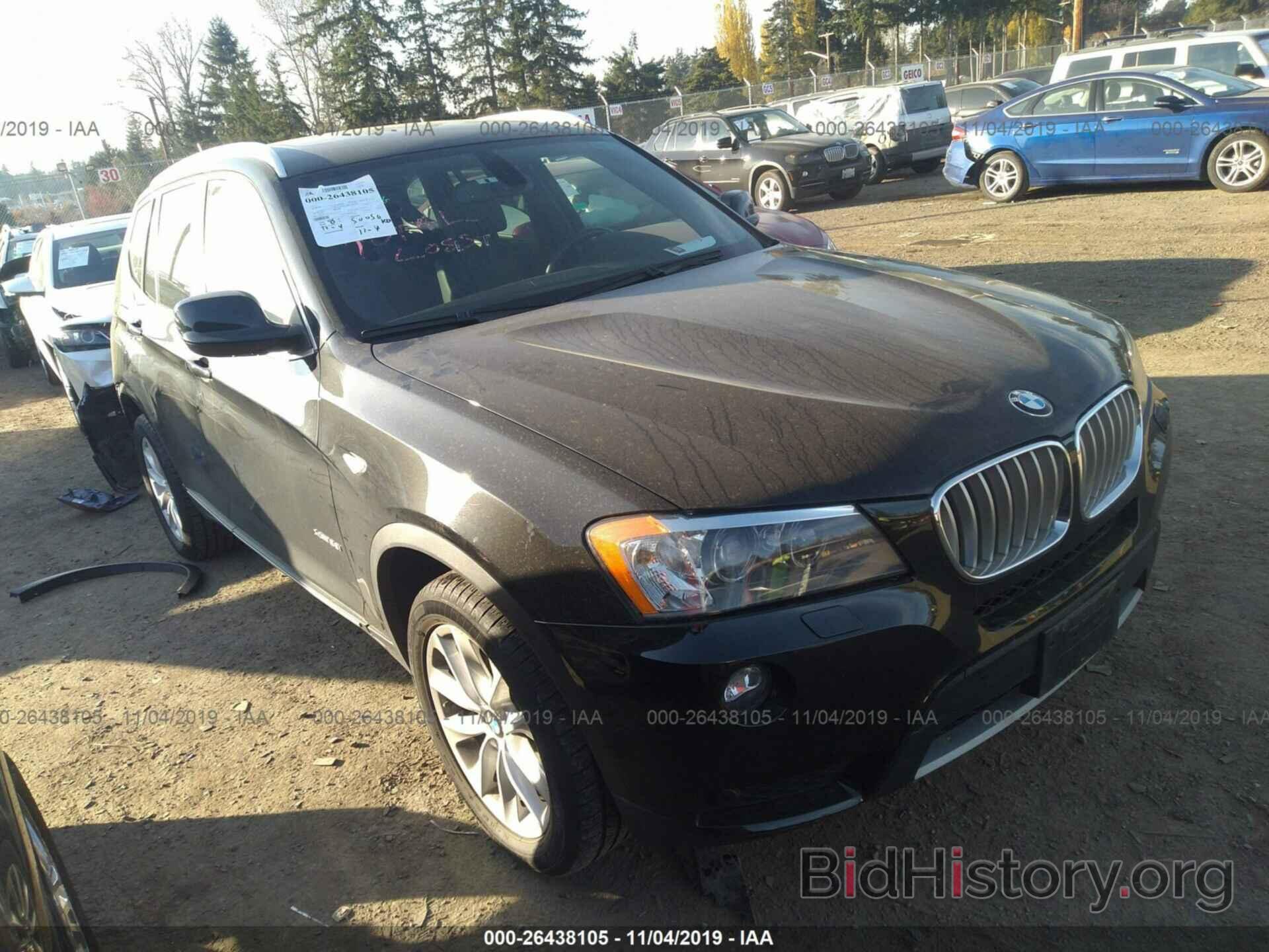 Фотография 5UXWX5C50CL727196 - BMW X3 2012