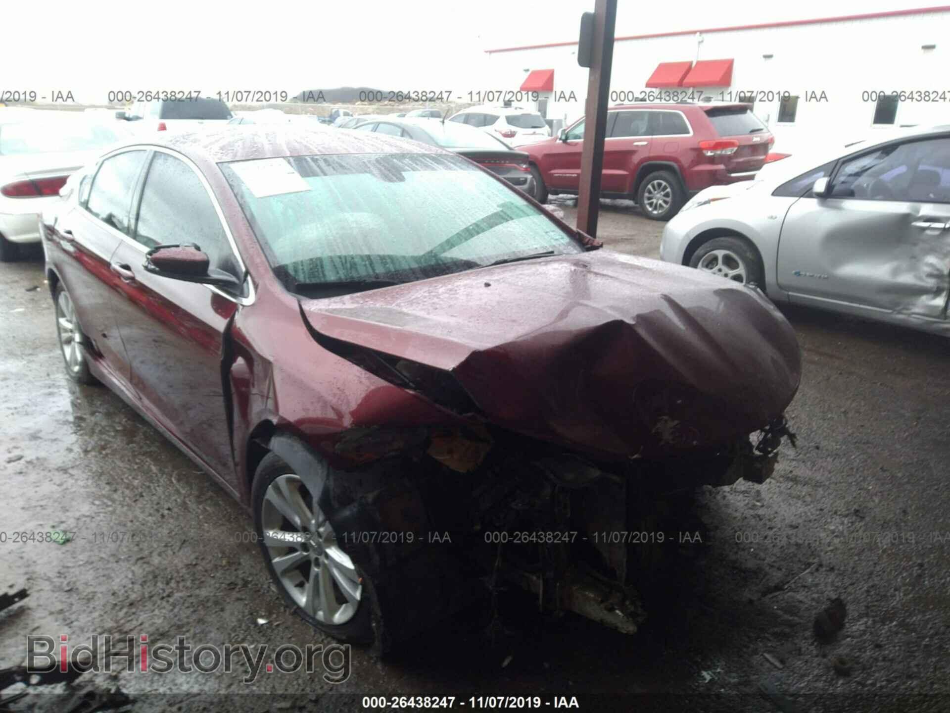 Фотография 1C3CCCAB2GN164213 - CHRYSLER 200 2016