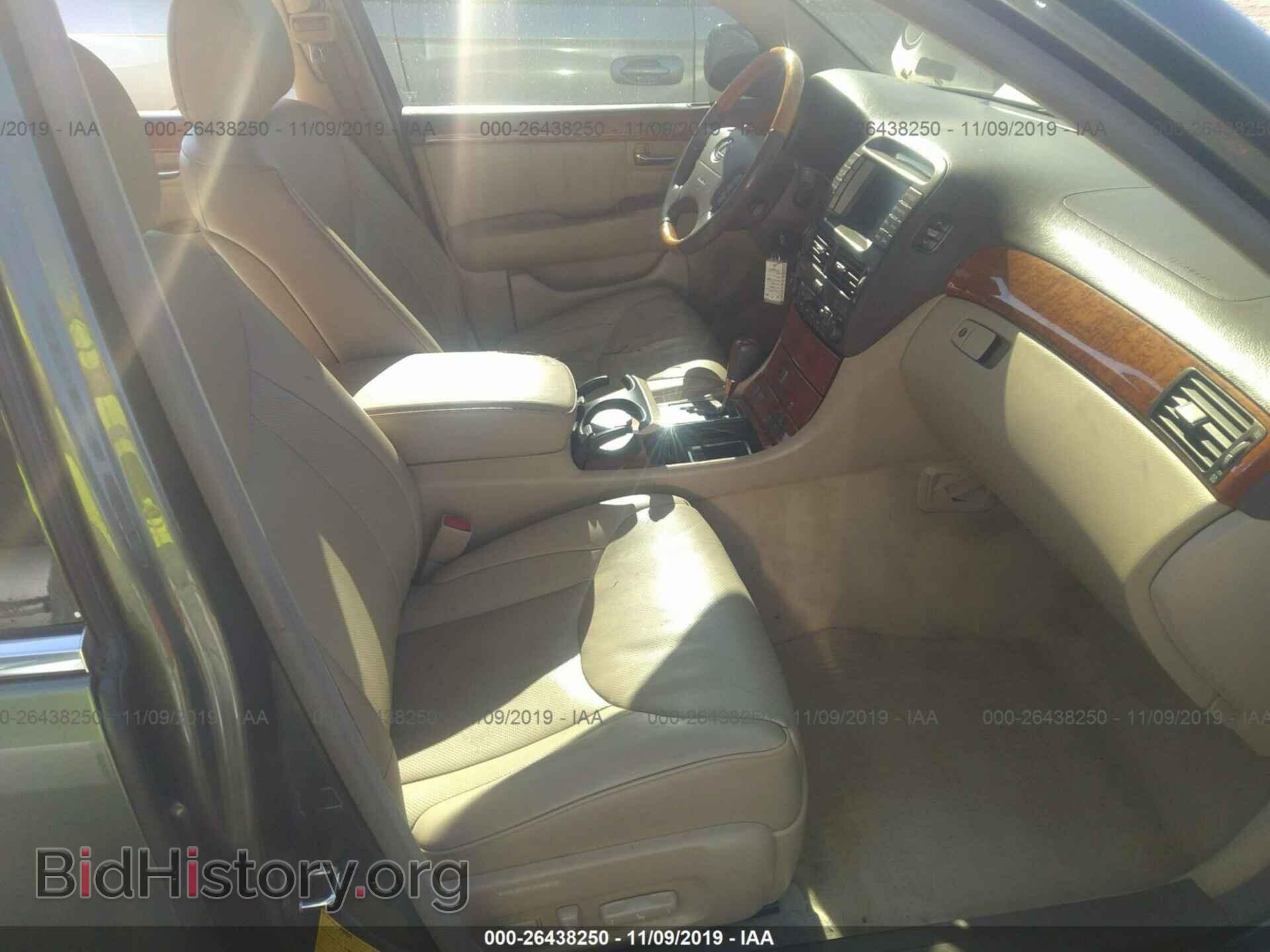 2004 LEXUS LS - VIN: JTHBN36F440127412 - Фото 5