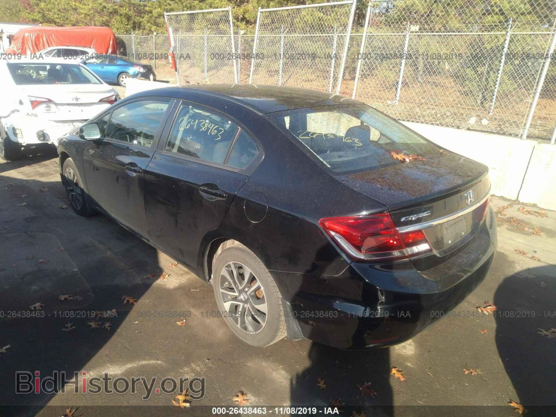 2013 HONDA CIVIC - VIN: 19XFB2F80DE280223 - Фото 3
