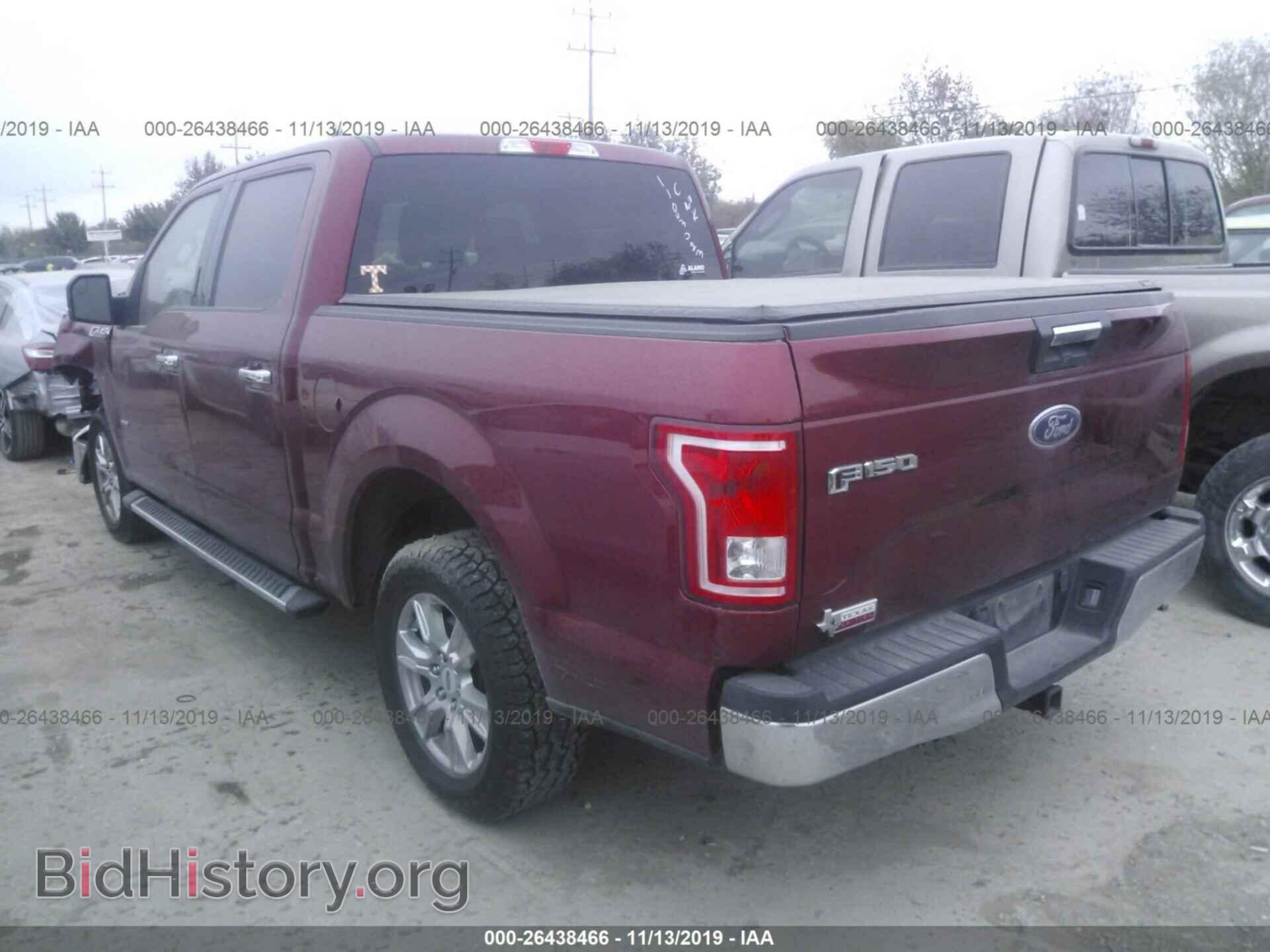 2016 FORD F150 - VIN: 1FTEW1CP3GKD64110 - Фото 3