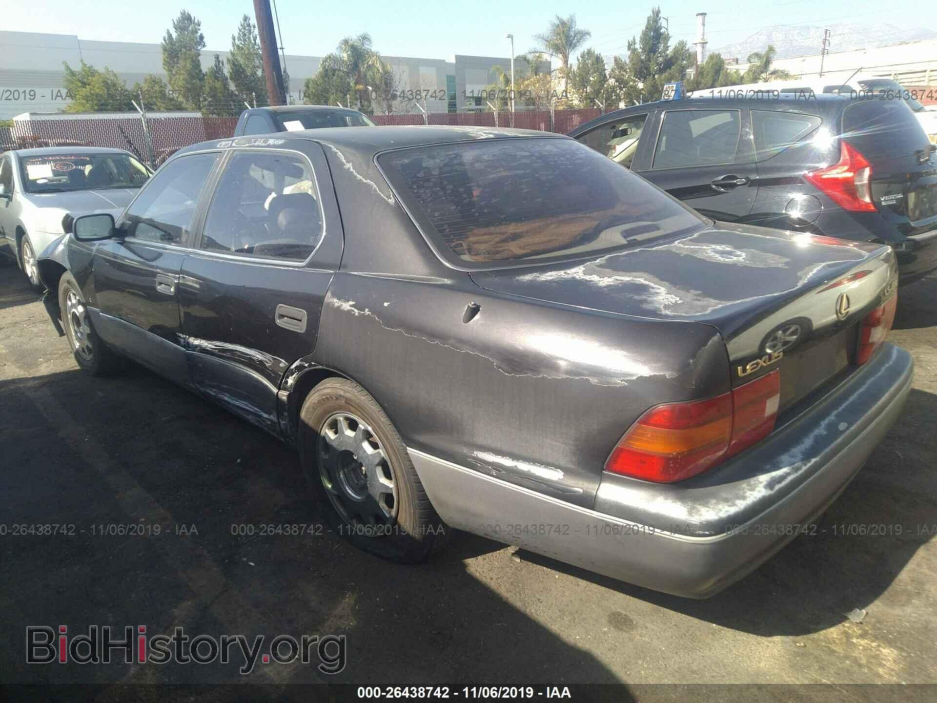 1995 LEXUS LS - VIN: JT8UF22E6S0018931 - Фото 3