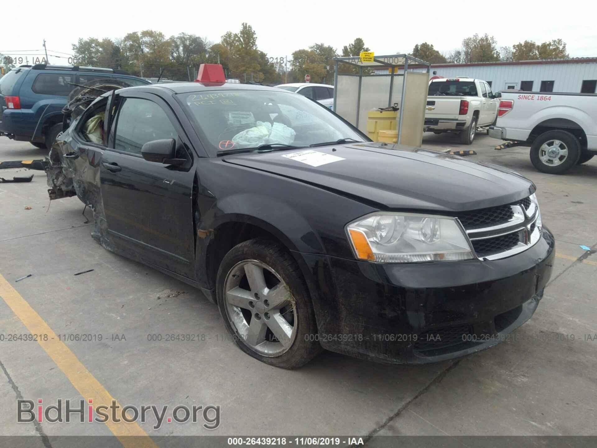 Photo 1B3BD1FB2BN558967 - DODGE AVENGER 2011
