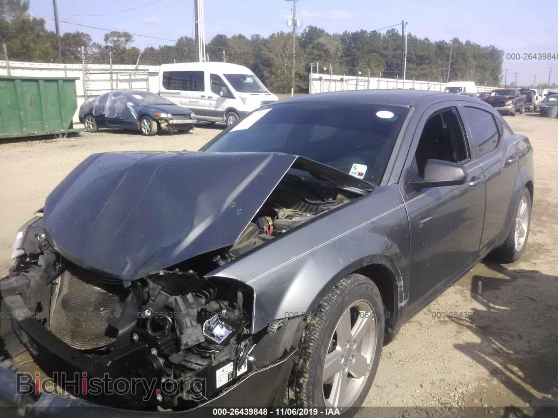 2013 DODGE AVENGER - VIN: 1C3CDZAB0DN534019 - Фото 2