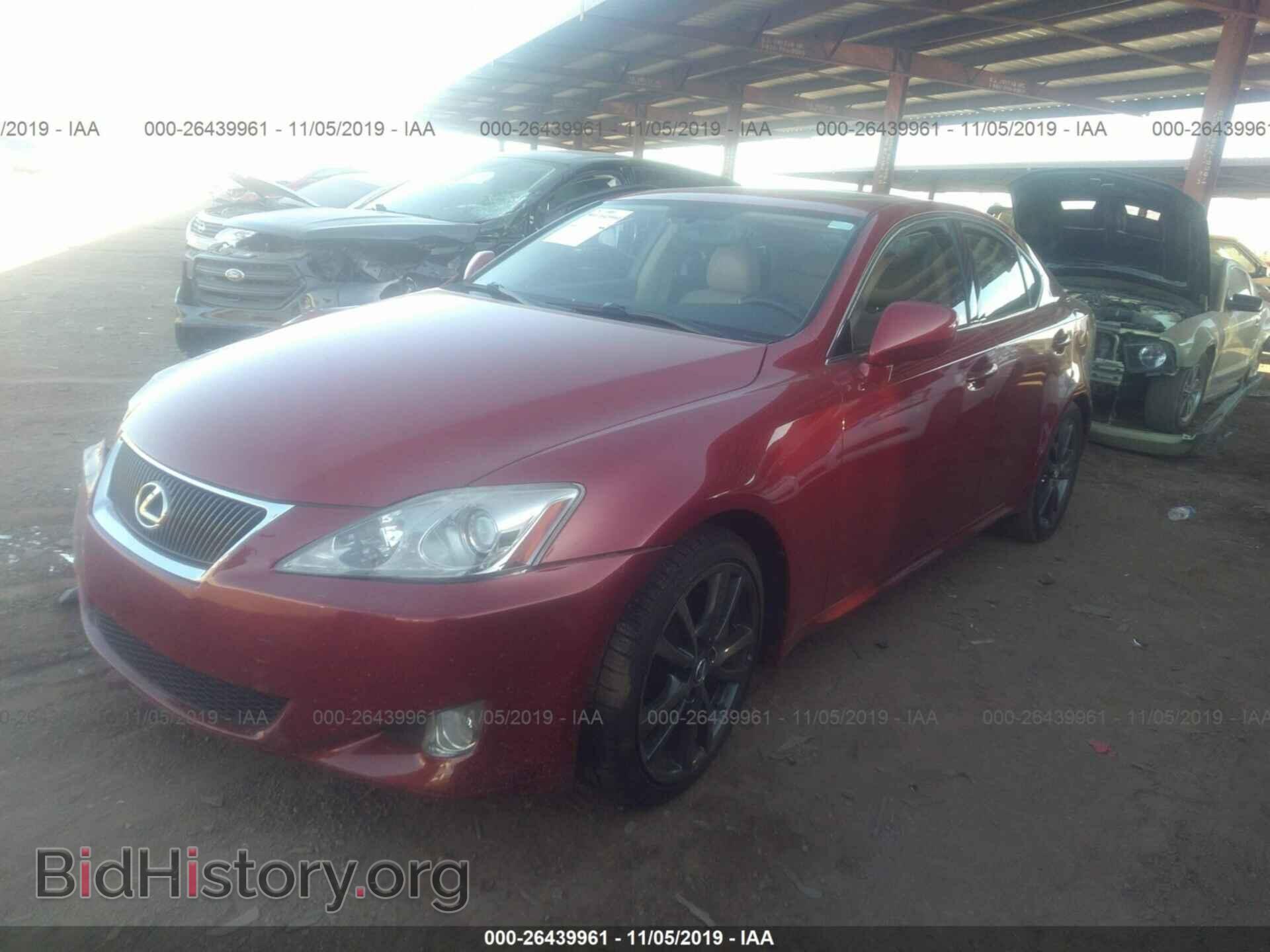2007 LEXUS IS - VIN: JTHBE262472011420 - Фото 2