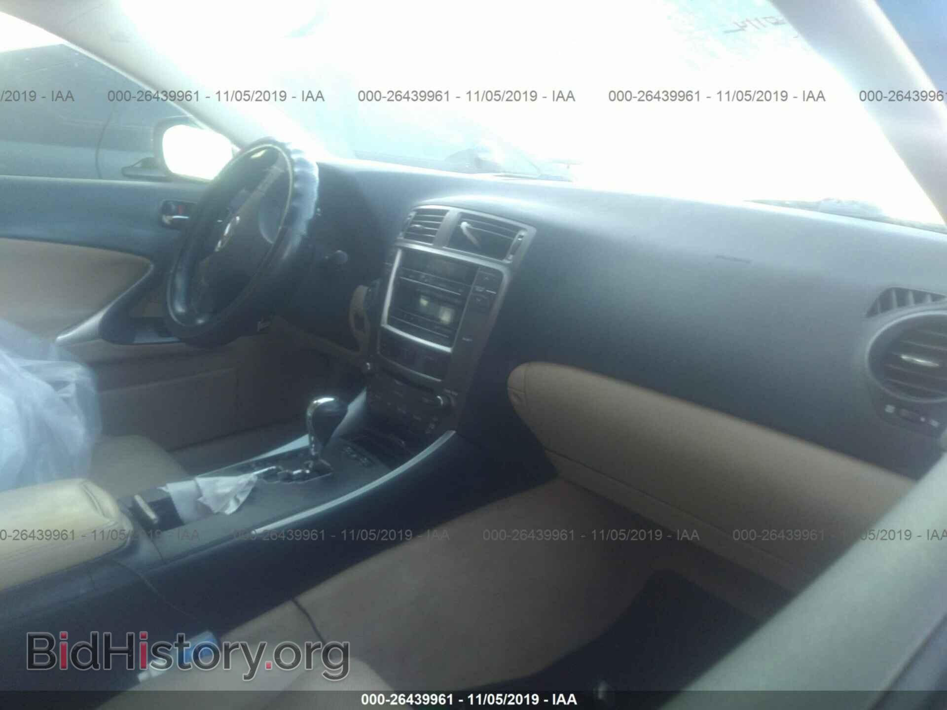 2007 LEXUS IS - VIN: JTHBE262472011420 - Фото 5