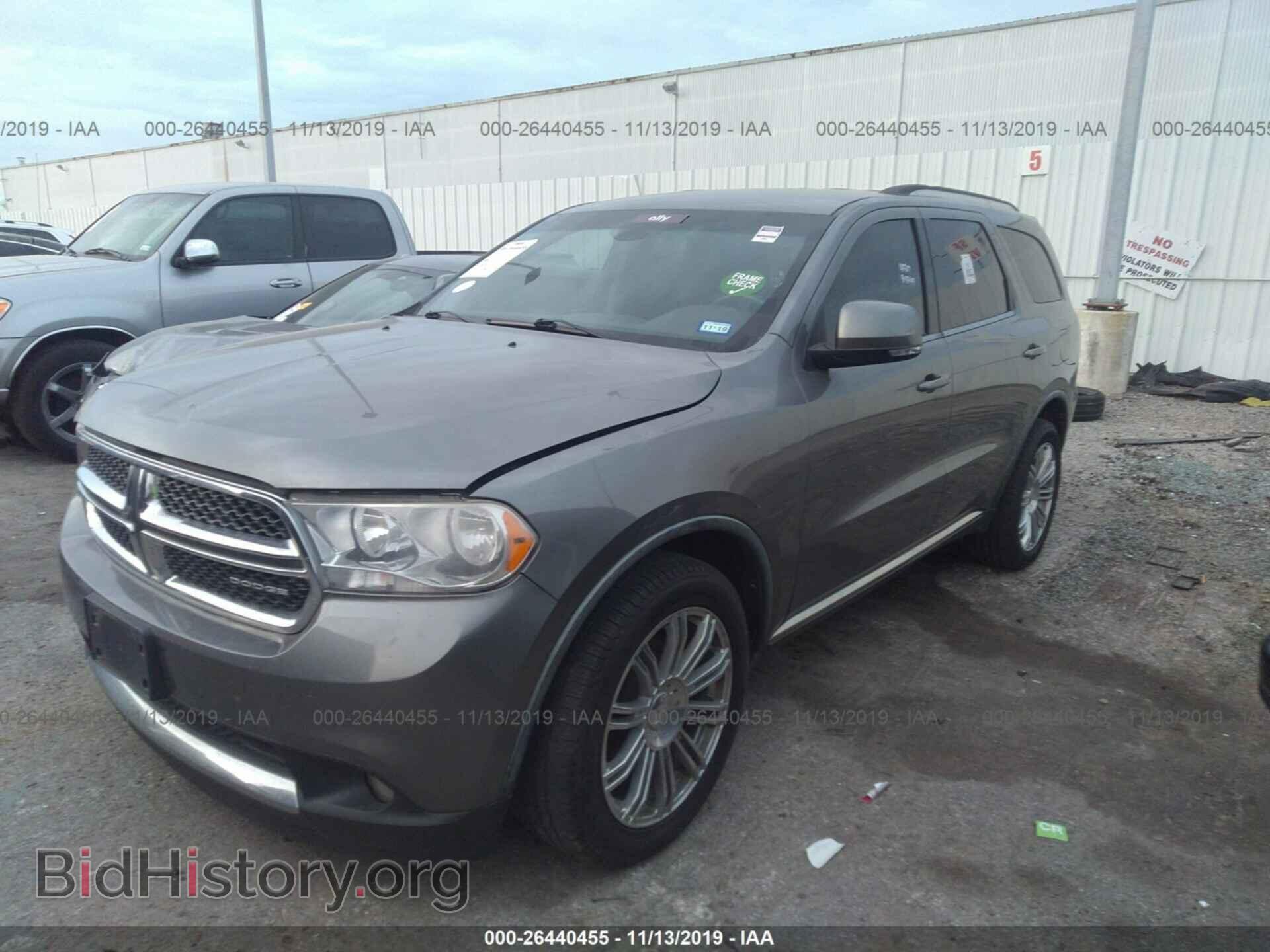 2012 DODGE DURANGO - VIN: 1C4RDHDG7CC112508 - Photo 2