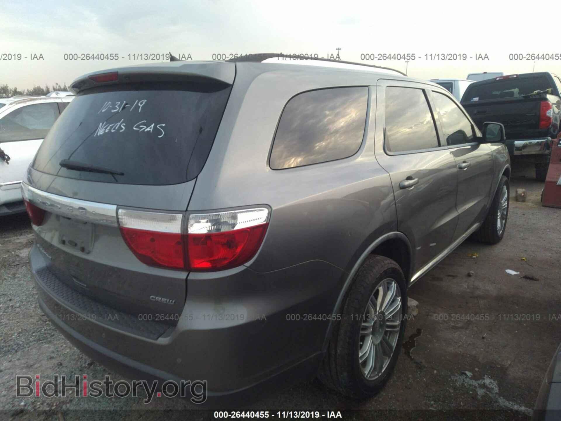 2012 DODGE DURANGO - VIN: 1C4RDHDG7CC112508 - Photo 4