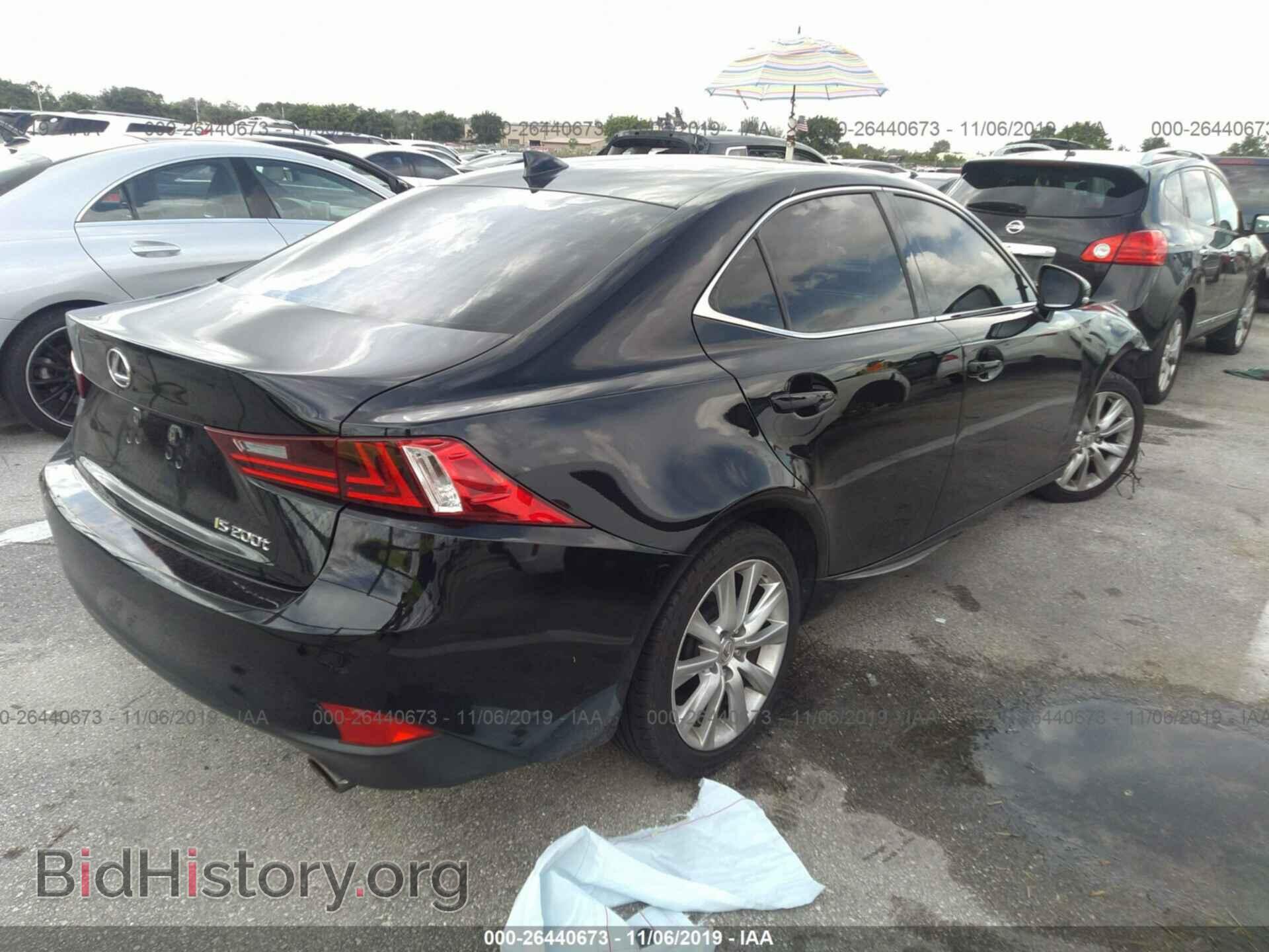 2016 LEXUS IS - VIN: JTHBA1D28G5002355 - Photo 4