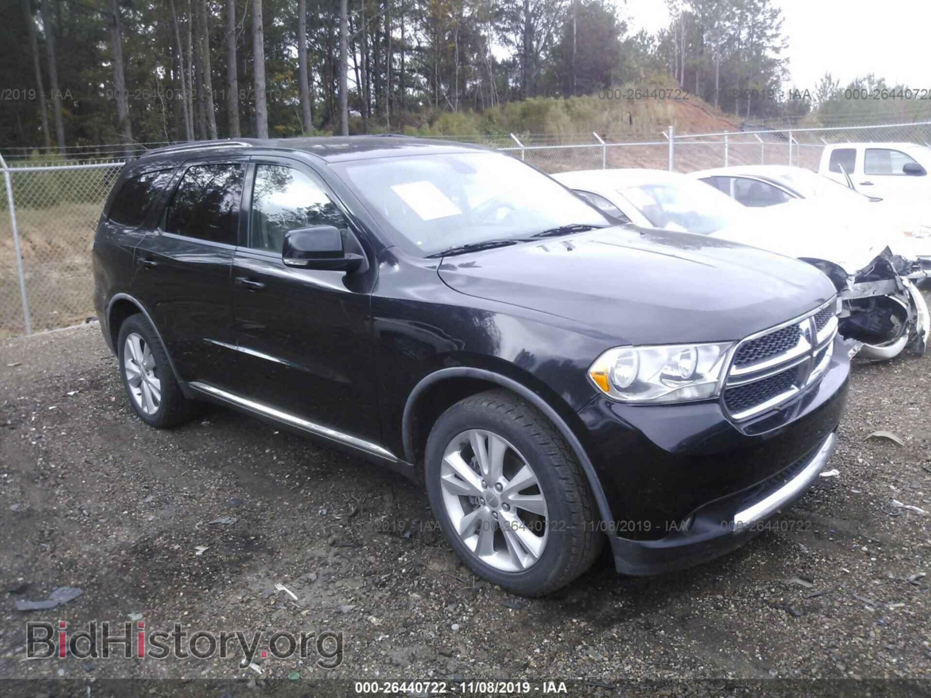 Photo 1C4RDHDG0CC173019 - DODGE DURANGO 2012