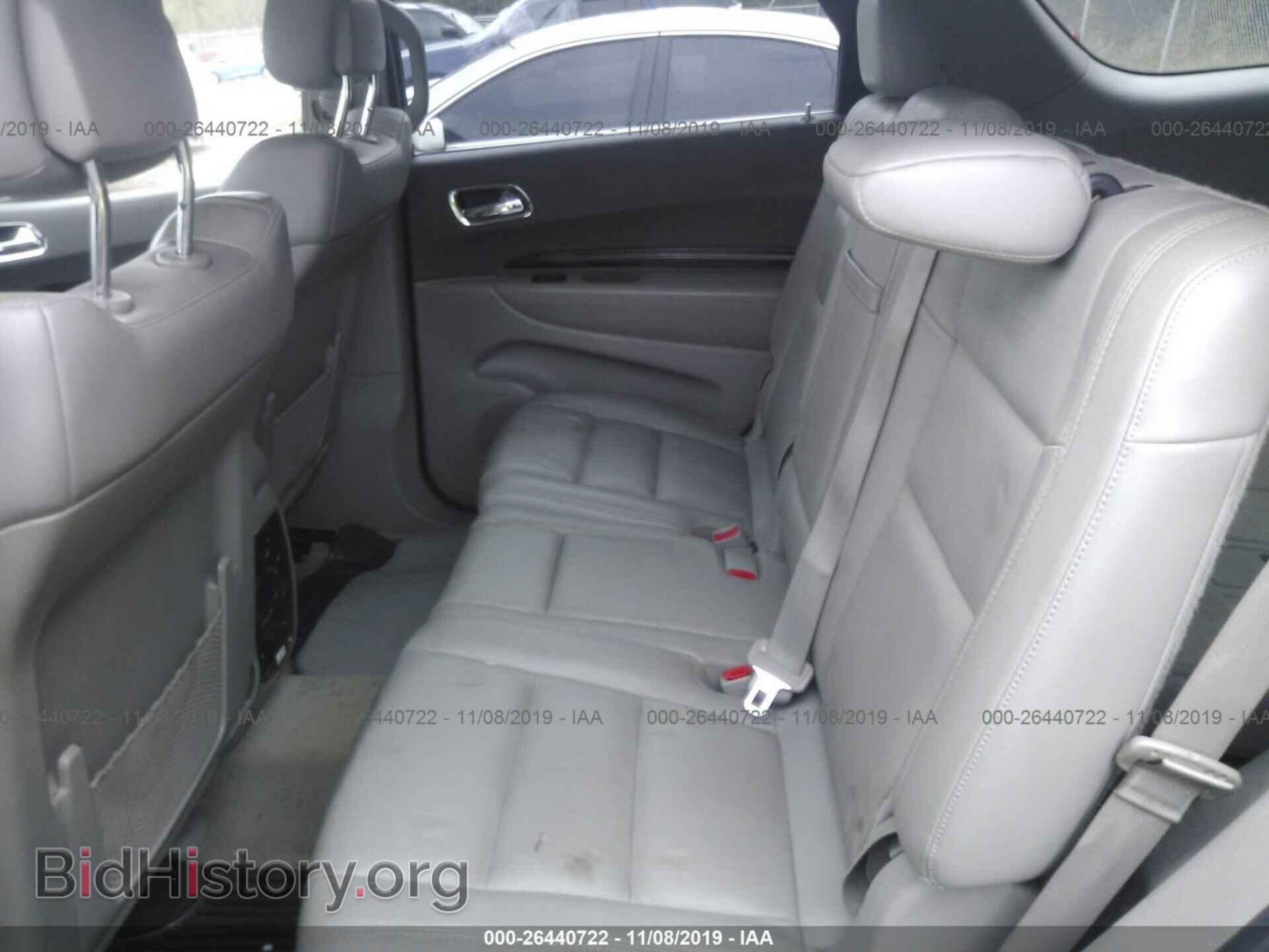 2012 DODGE DURANGO - VIN: 1C4RDHDG0CC173019 - Photo 8
